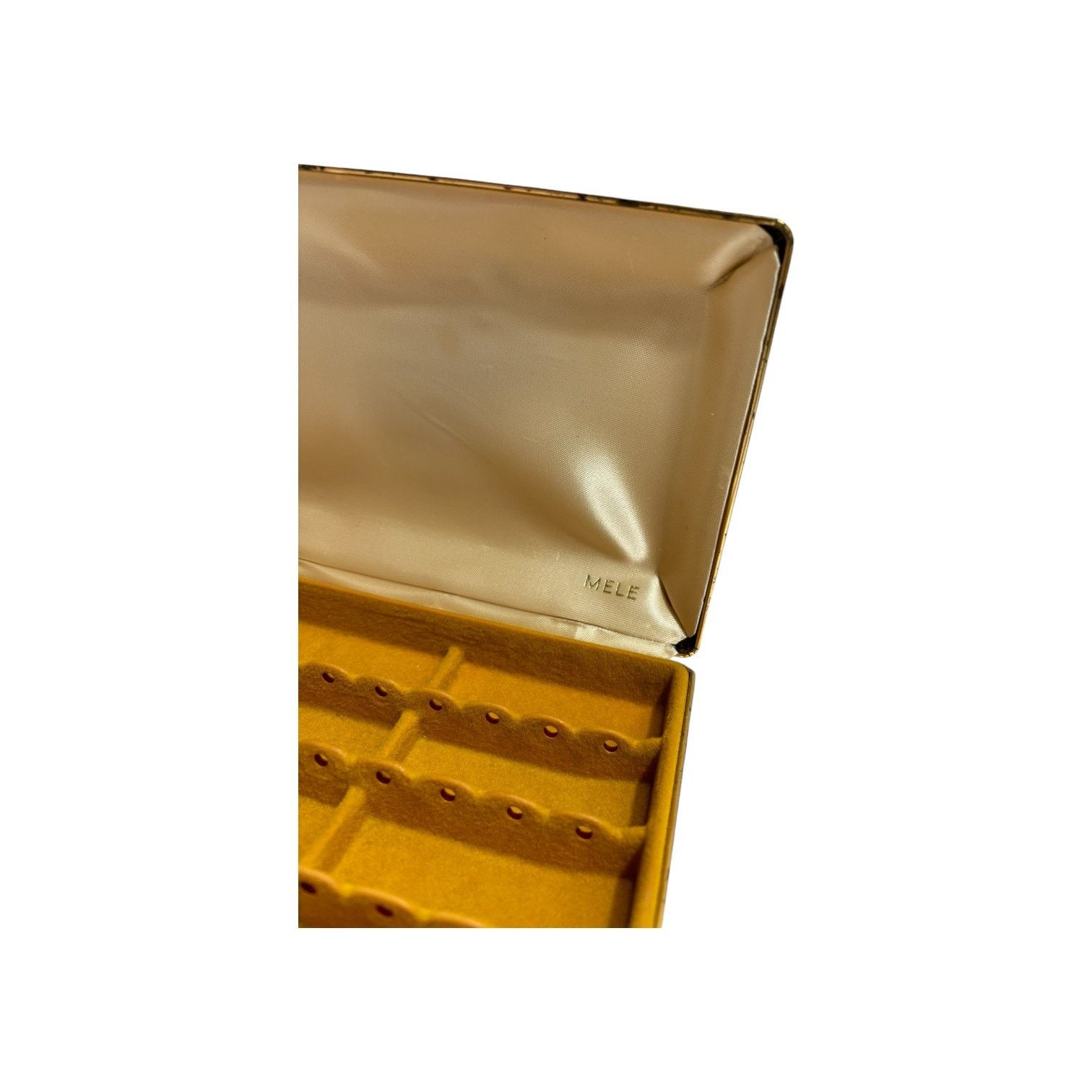 Other 1960s MELE Jewelry Case Travel Box Clamshell Size ONE SIZE - 11 Thumbnail