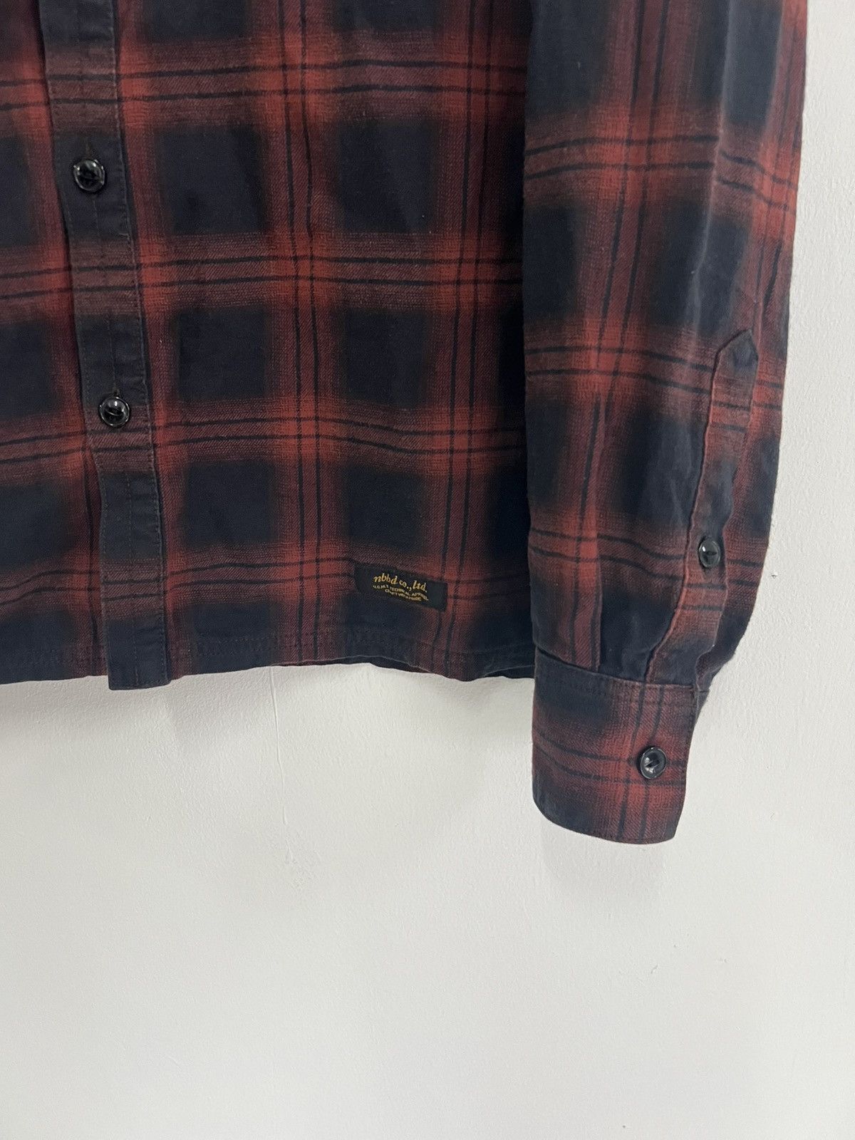 Garment Reproduction of Workers × Neighborhood AW12 Neighborhood Tech Beauty Plaid Nel Checked Flannel Jkt Size US L / EU 52-54 / 3 - 7 Thumbnail