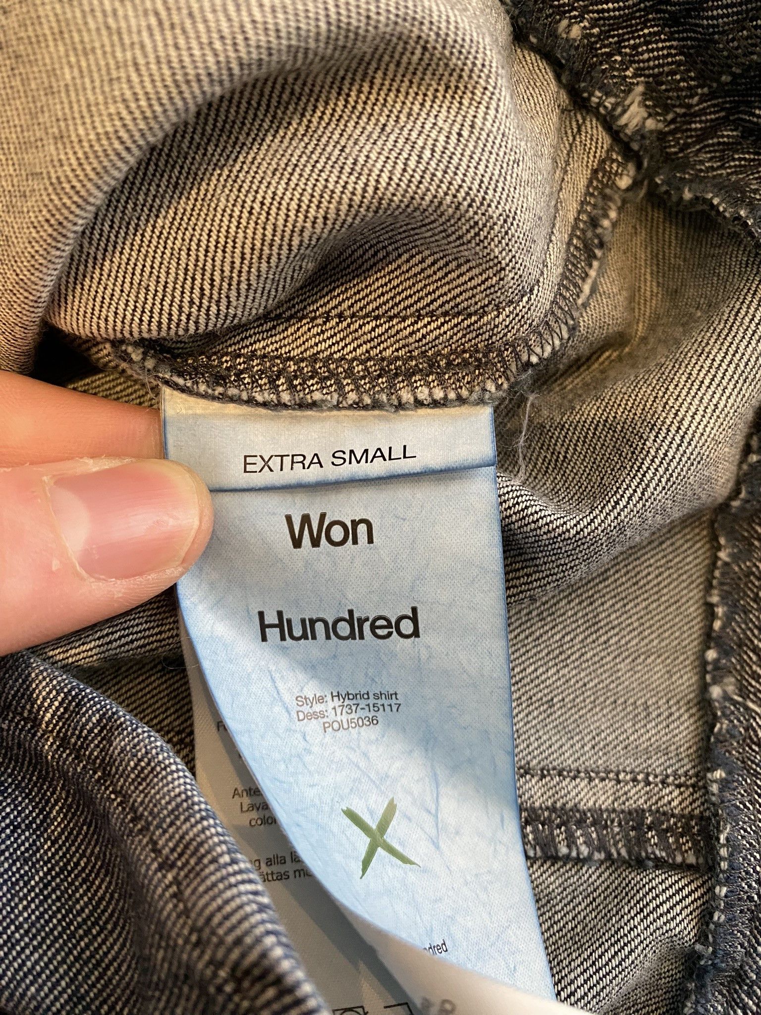 (di)vision 44/XS - $345 - Hybrid Shirt - Cotton/Linen Size US XS / EU 42 / 0 - 14 Thumbnail