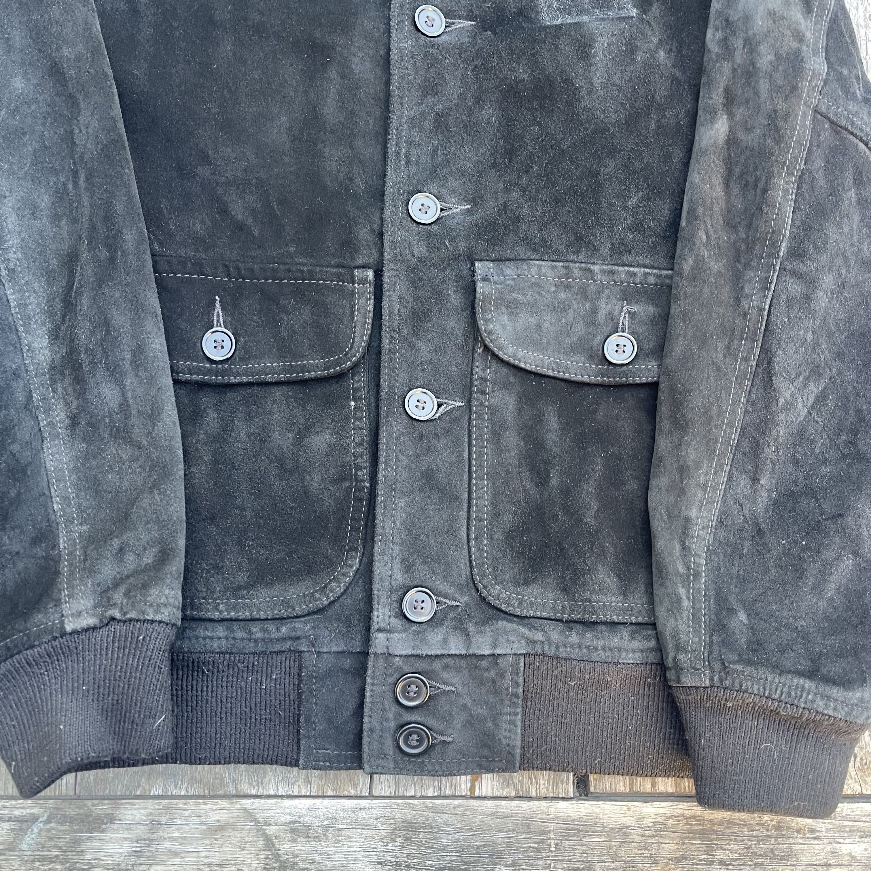 Schott × Supreme SS14 Supreme x Schott Suede Bomber Jacket Size US M / EU 48-50 / 2 - 2 Thumbnail