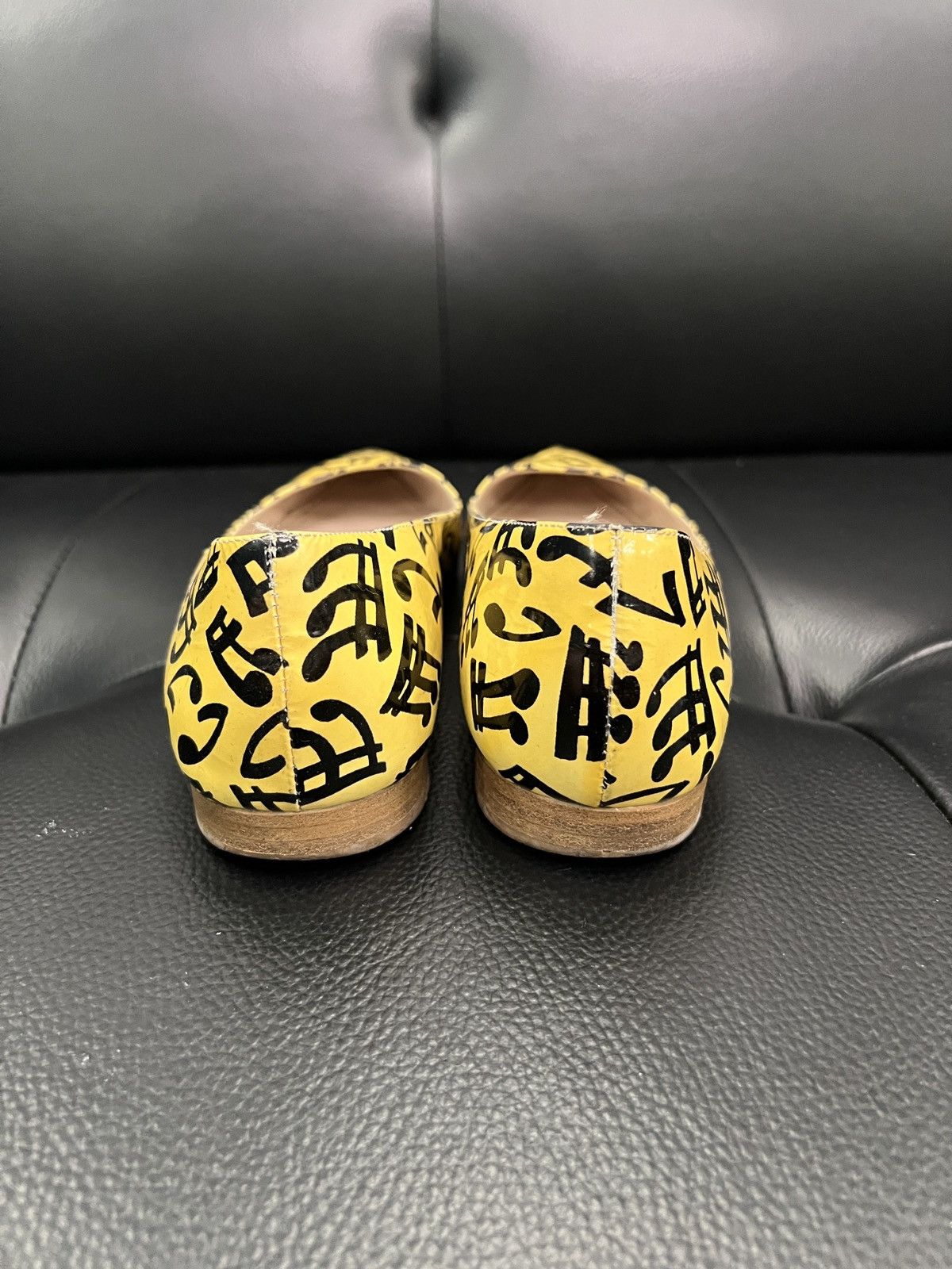 Miu Miu Miu Miu Musical Note Pointed-Toe Flats Size US 7 / IT 37 - 3 Thumbnail