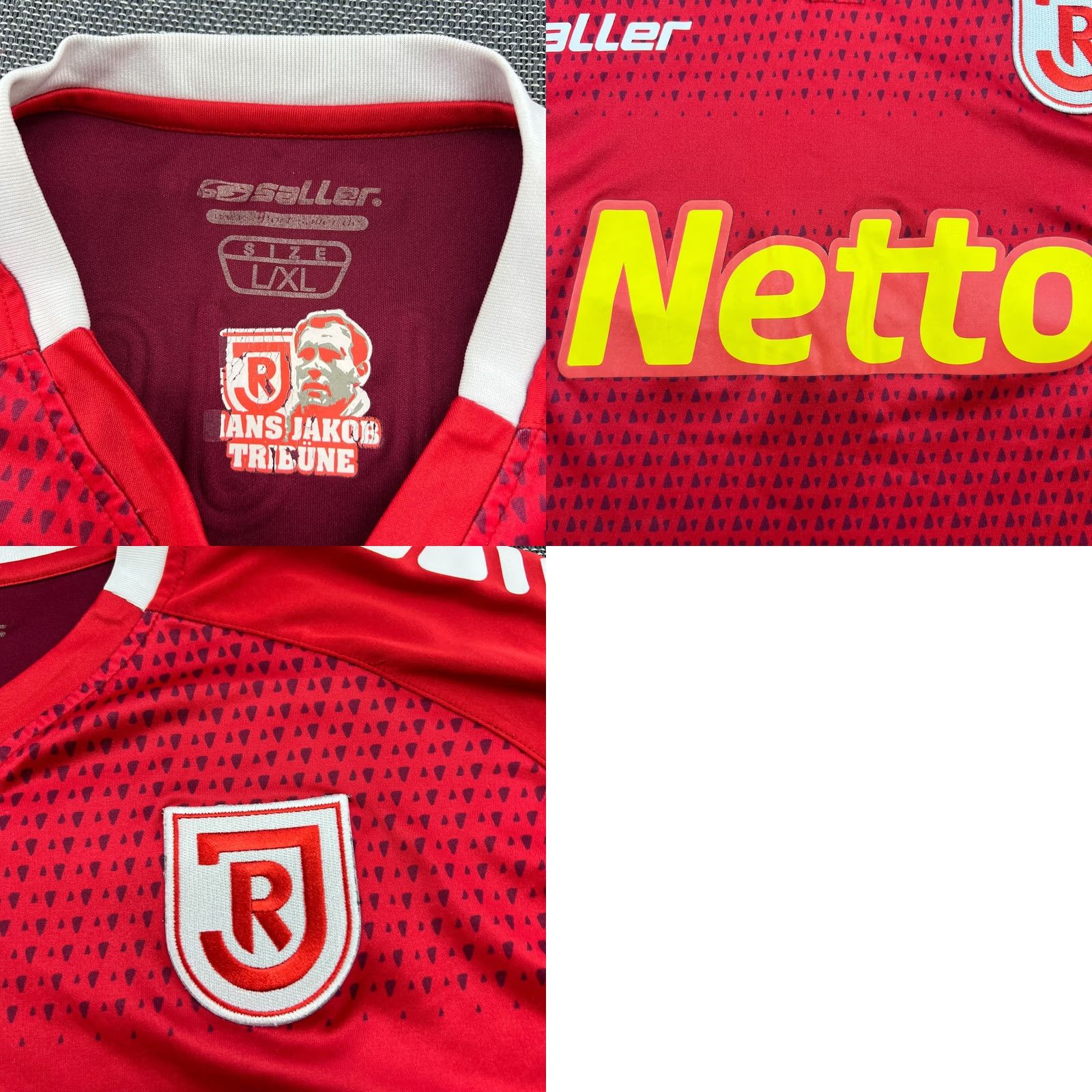 Vintage SSV Jahn Regensburg 2019 2020 Away Football Jersey Mens L/XL Saller Shirt Size US XL / EU 56 / 4 - 9 Thumbnail