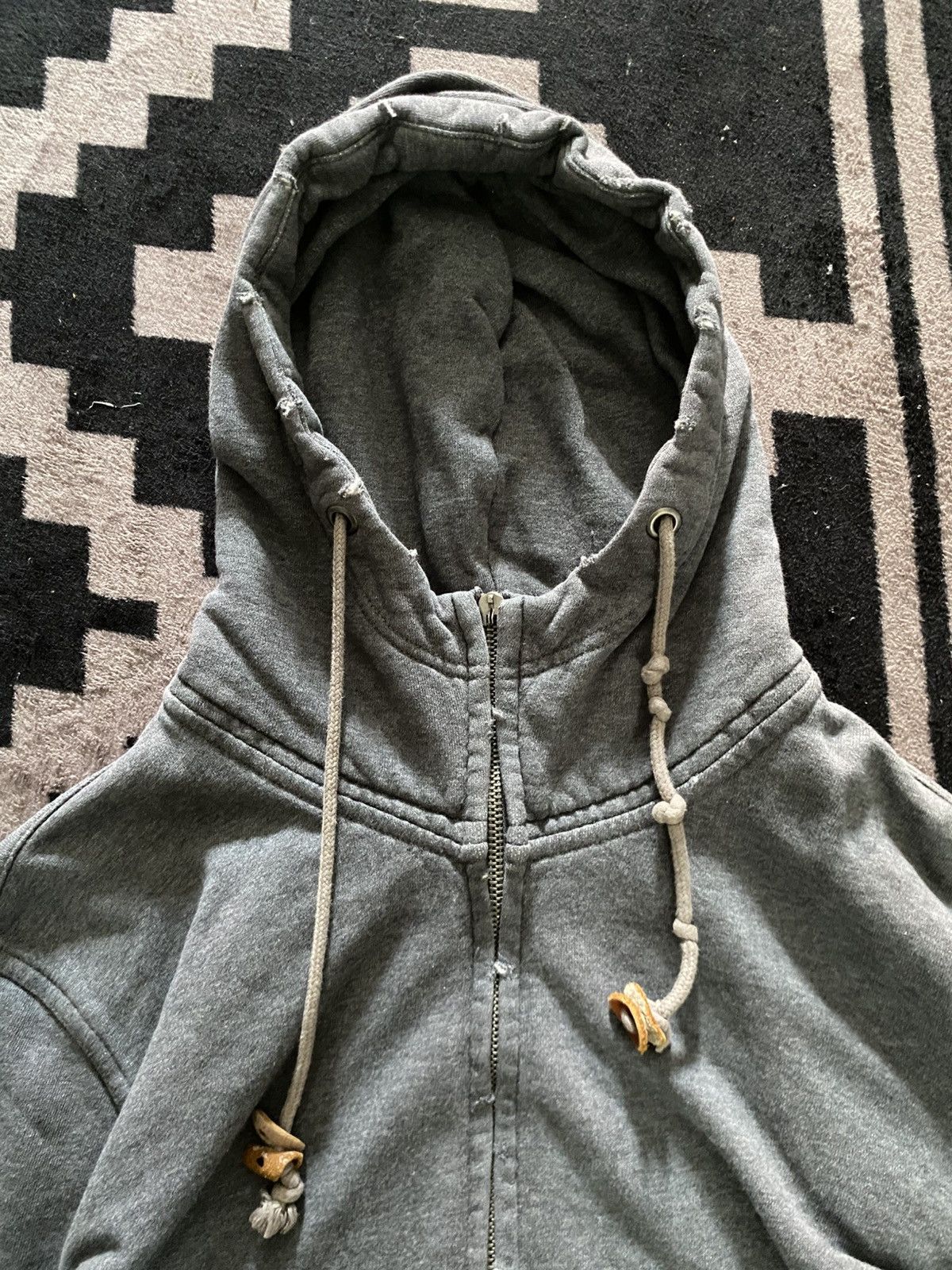 Calvin Klein × Calvin Klein 205W39NYC × Vintage Calvin klein distressed bono hoodie Size US XL / EU 56 / 4 - 2 Thumbnail