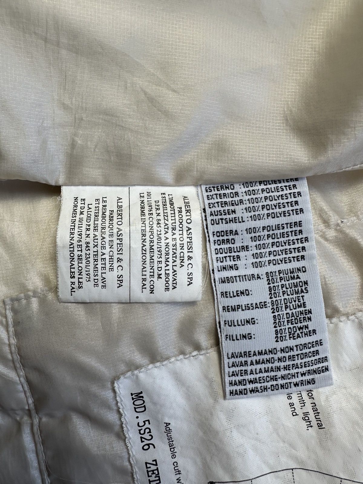 Other Vintage Y2k ASP351 Puffer Jacket Oversized Size XS / US 0-2 / IT 36-38 - 14 Thumbnail