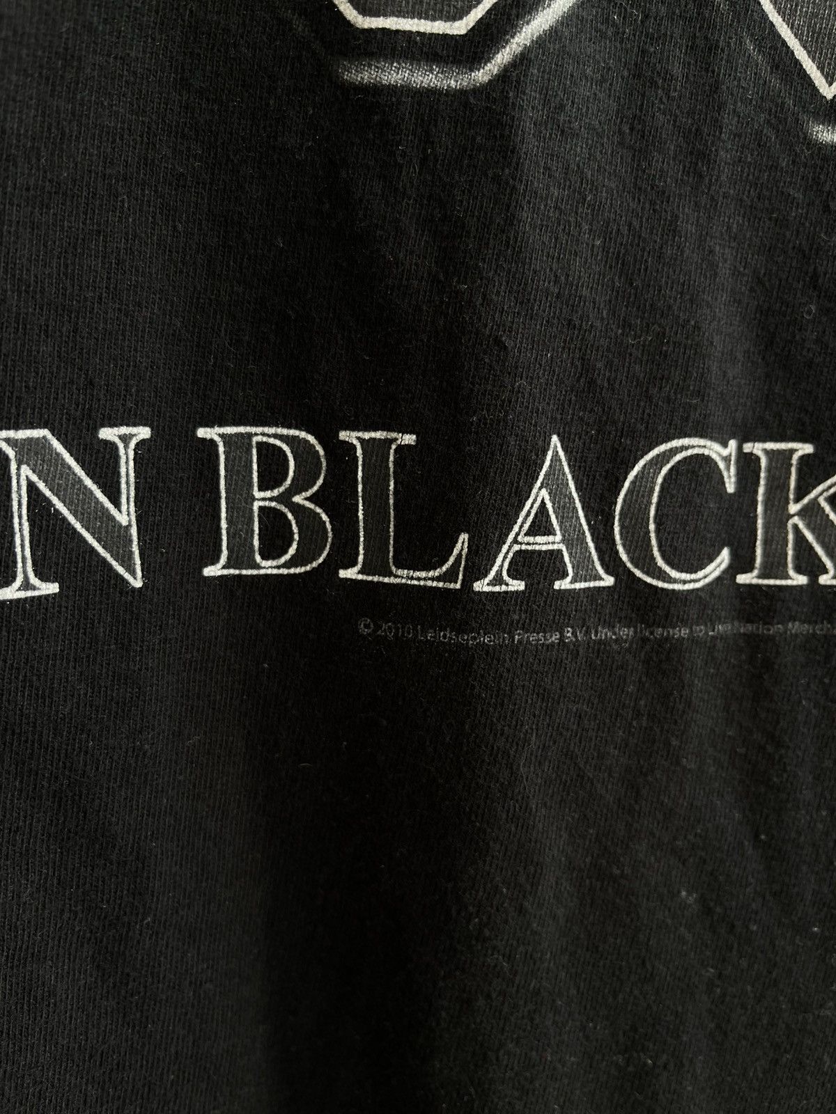 AC/DC × Band Tees Starworld AC/DC Back in Black 2010 Size US M / EU 48-50 / 2 - 2 Thumbnail