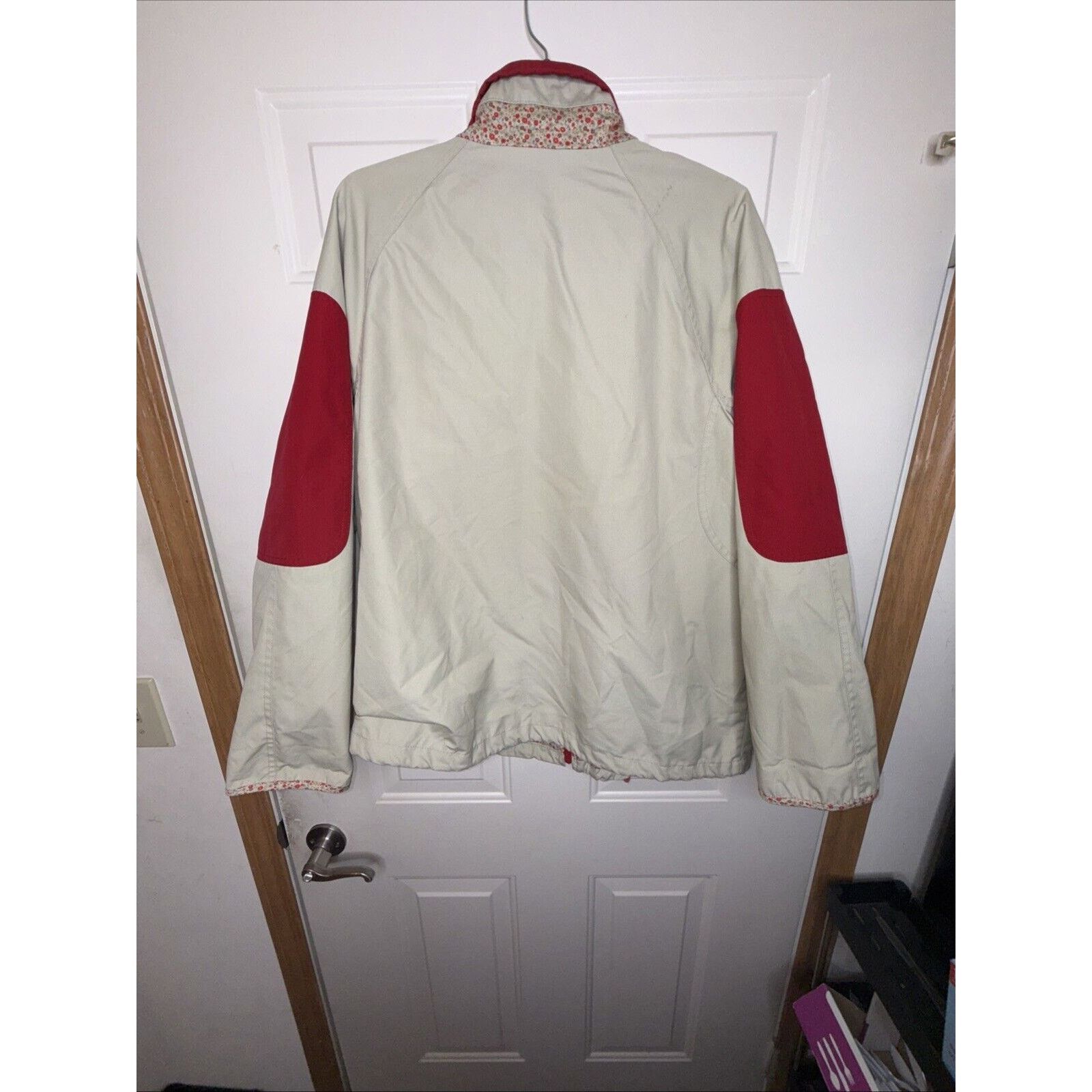 1 Madison 1 Madison Parka Jacket Coat Womens Large Beige Windbreaker Size L / US 10 / IT 46 - 13 Thumbnail