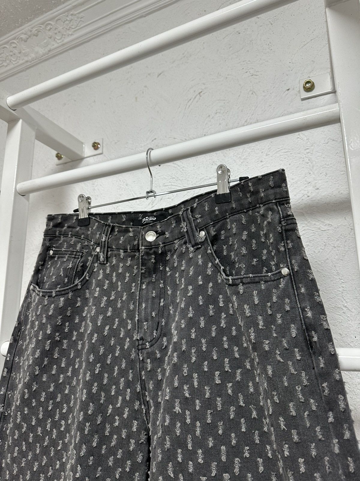Jaded London × Sex Skateboards Jaded Jeans W34 Size L Skateboard Style Baggy Fit Size US 34 / EU 50 - 3 Thumbnail