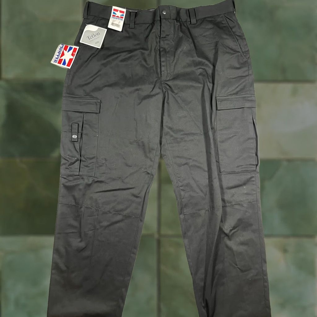 Propper Propper Mens Black Cargo Pants 48 Workwear Water Resistant Outdoor Size US 32 / EU 48 - 1 Thumbnail