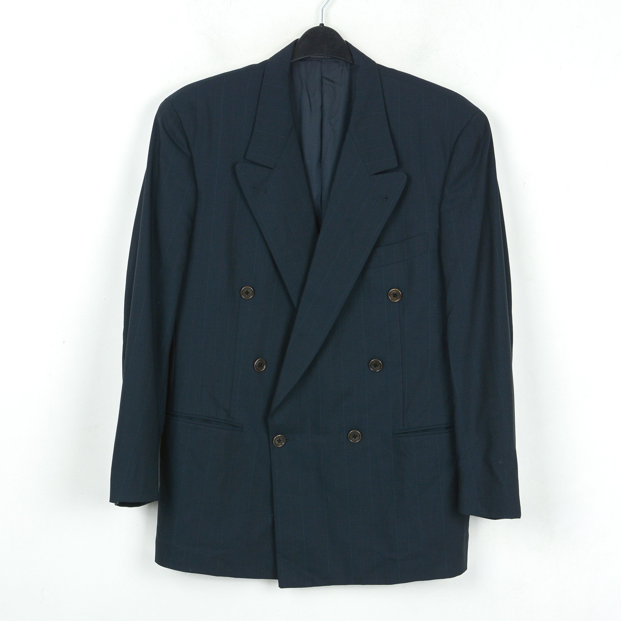 Corneliani 100s Extrafine Wool Men Blazer Suit Jacket Blazer Sport Coat Size 40R - 1 Thumbnail