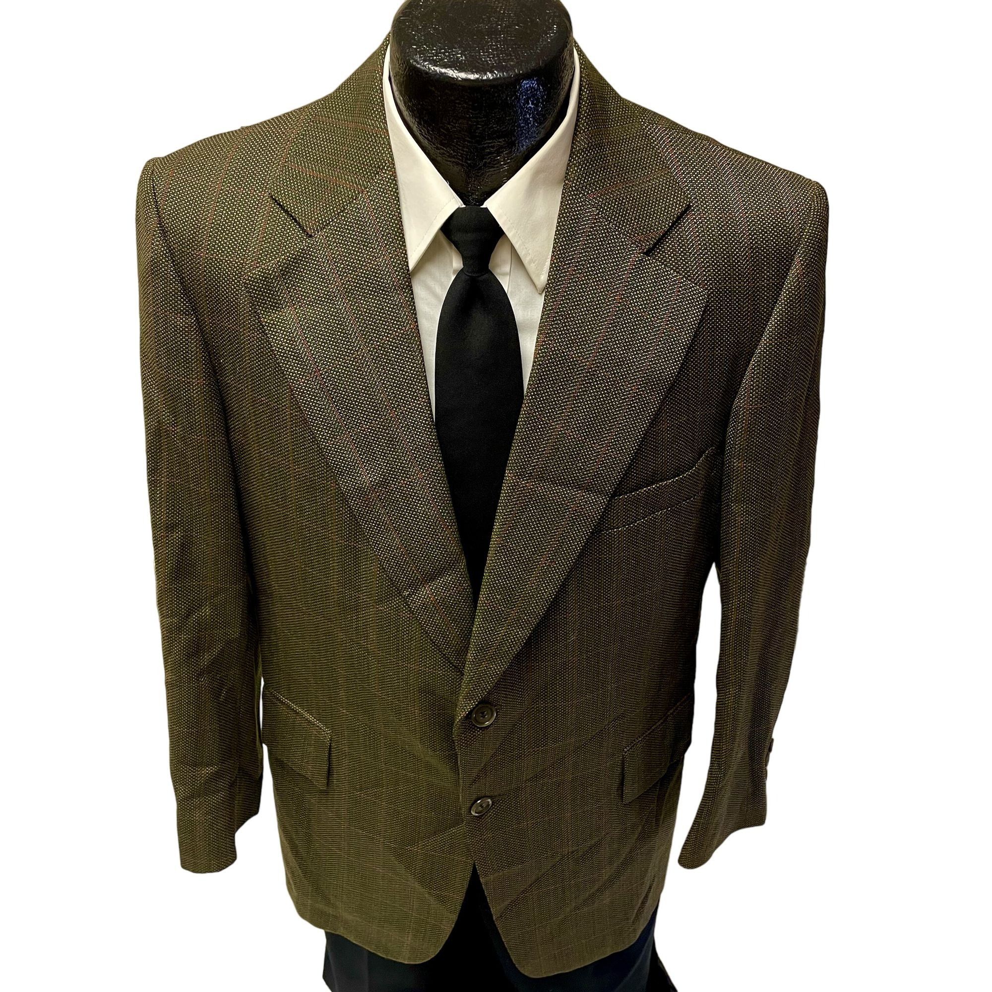 Other Vtg Bonds Sport Coat MOD Copper Overcheck Jacket Size 42R - 1 Thumbnail