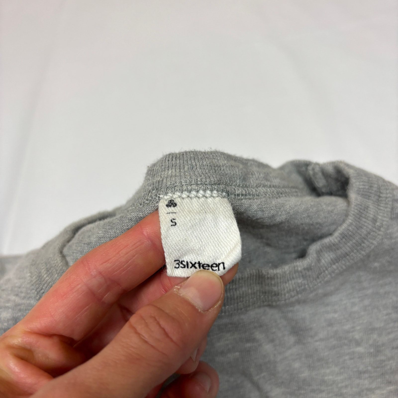 3sixteen 3Sixteen Long Sleeve Crewneck T Shirt Men's Small Size US S / EU 44-46 / 1 - 4 Thumbnail