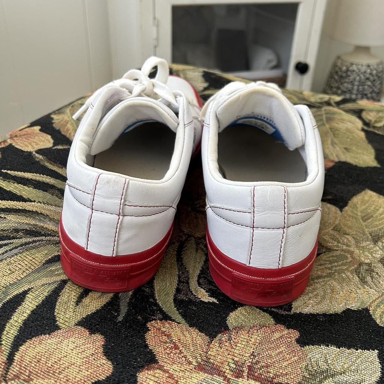 Converse × Golf le Fleur Golf Le Fleur Racing Red Converse One Star Size US 8.5 / EU 41-42 - 5 Thumbnail