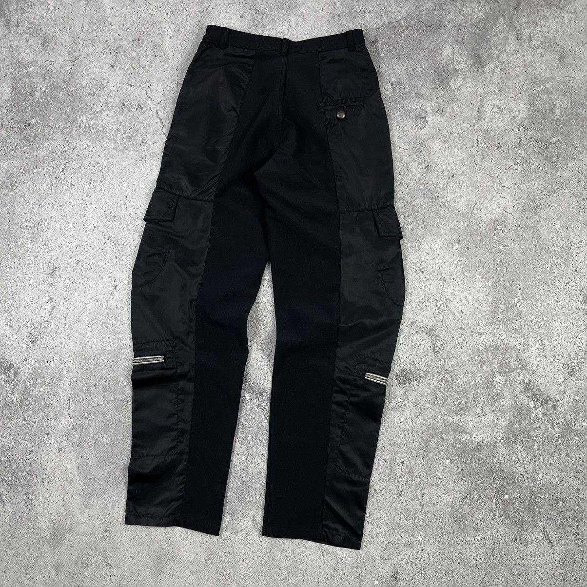 Marithe + Francois Girbaud × Vintage Marithe Francois Girbaud Deaigner Nylon Cargo Pants Size 27" / US 4 / IT 40 - 6 Thumbnail