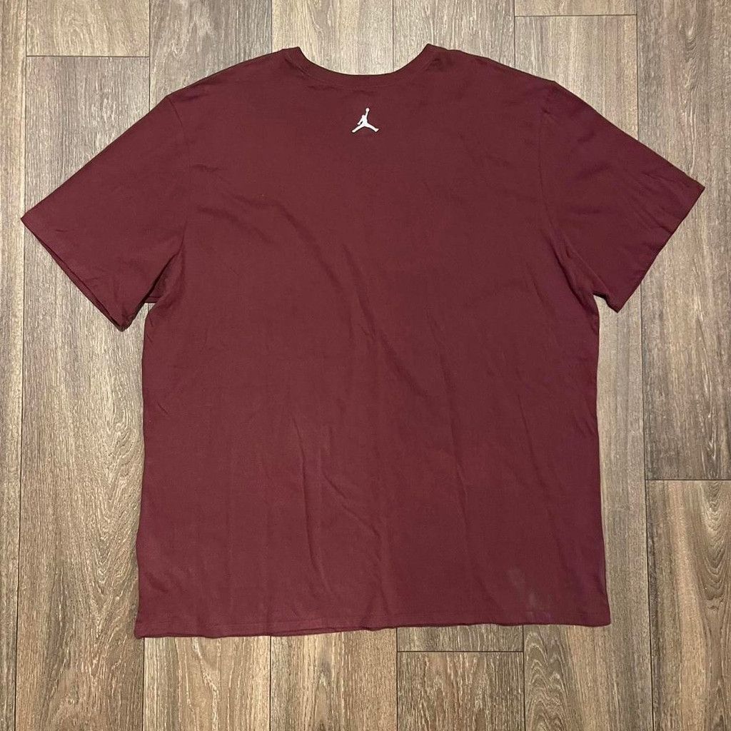 Jordan Brand Micheal Jordan burgundy celebration T shirt size XXL Size US XXL / EU 58 / 5 - 3 Thumbnail