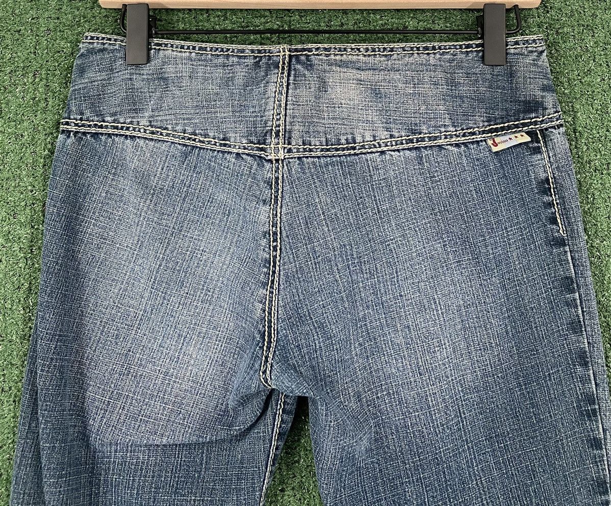 Other Vintage Y2K JouJou Bellbottom Flare Belted Jeans 28” Waist Size 28" / US 6 / IT 42 - 6 Thumbnail