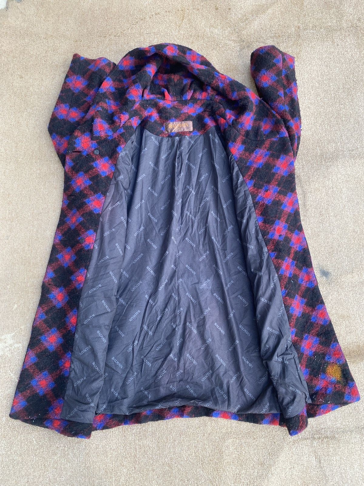 Balmain × Vintage Vintage balmain paris woll jacket Size US L / EU 52-54 / 3 - 8 Thumbnail
