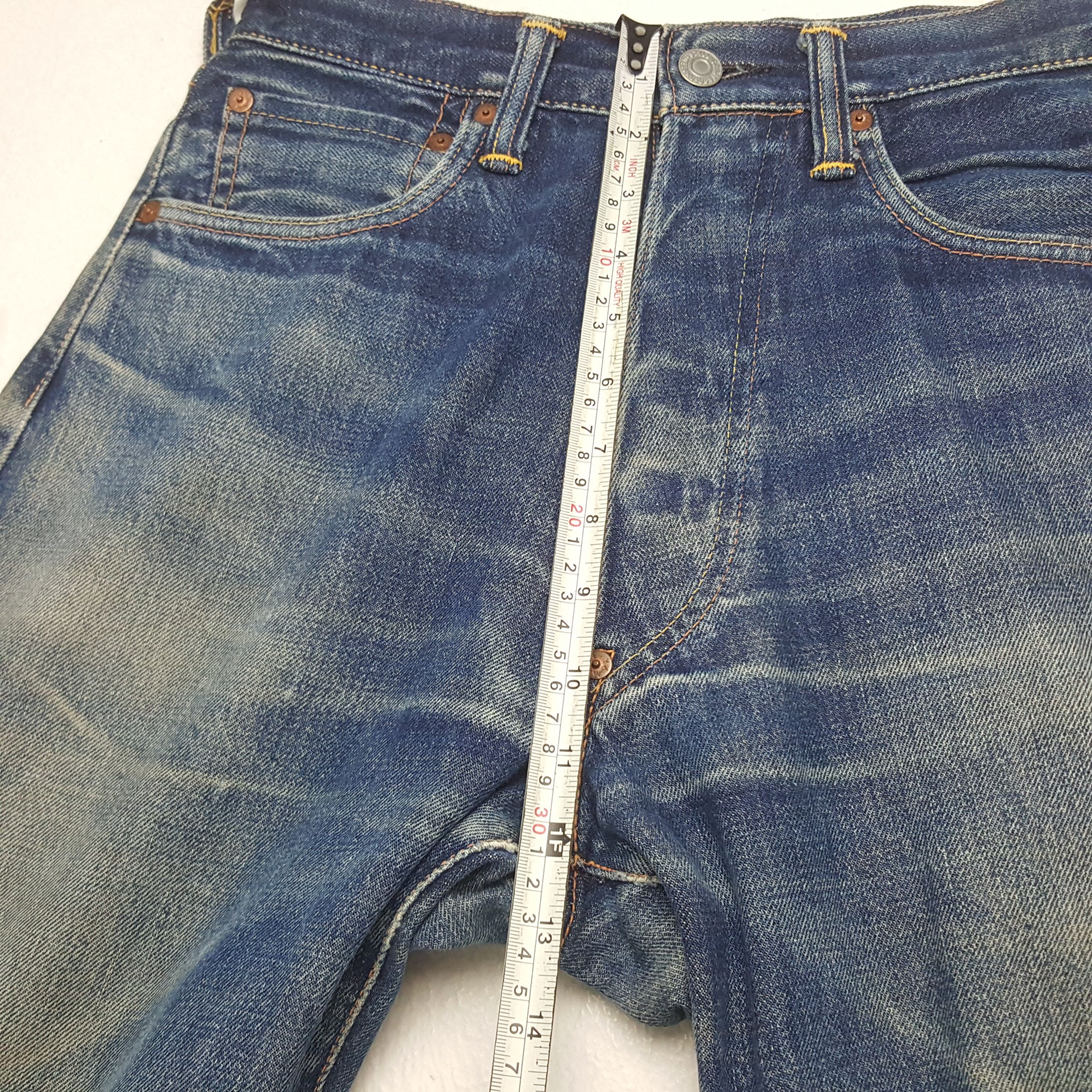 Evisu × Japanese Brand × Vintage Vintage Evisu Japanese Brand Daicock Custom Art Denim Jeans Size US 28 / EU 44 - 7 Thumbnail