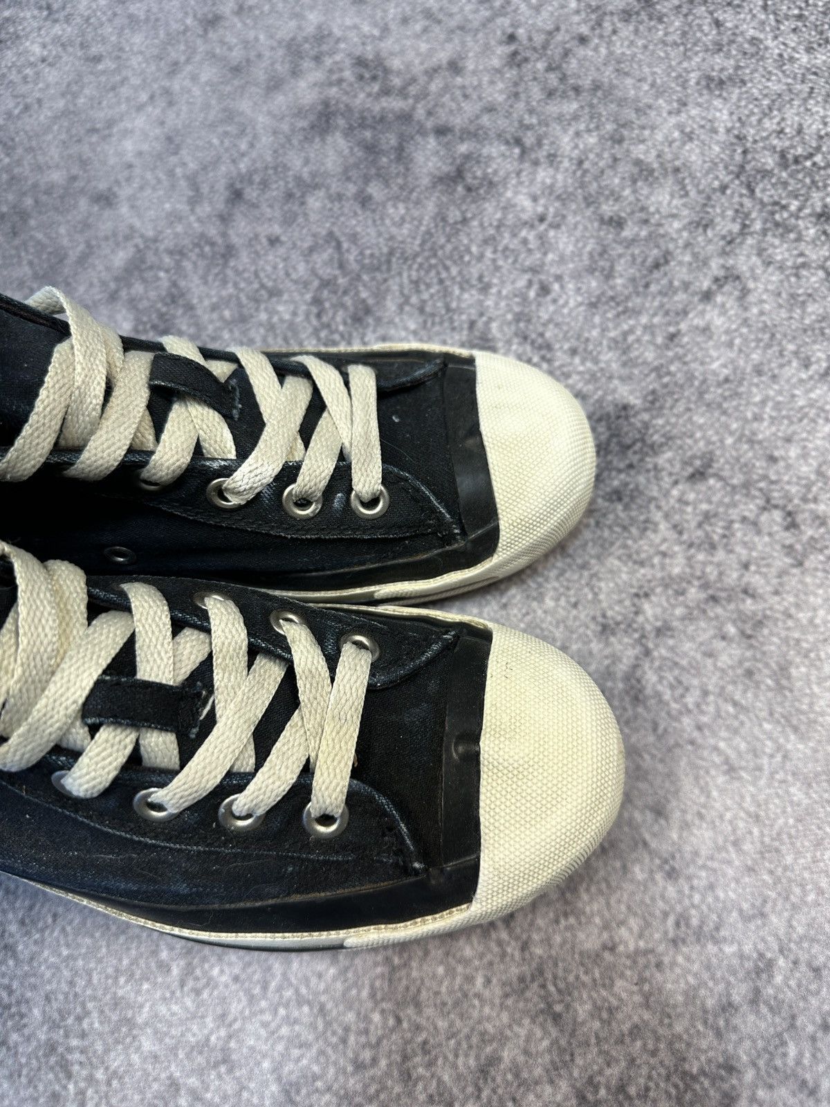 Diesel Y2K Vintage Diesel High Sneakers Streetwear Denim Rare Style Size US 7.5 / IT 37.5 - 5 Thumbnail