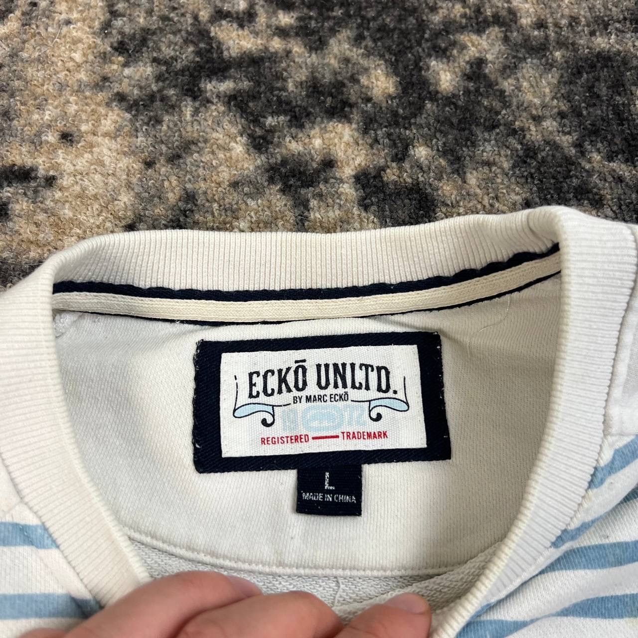 Ecko Unltd. Ecko Unltd Vintage Y2K Rare Big Logo Sweatshirt Size US L / EU 52-54 / 3 - 4 Thumbnail