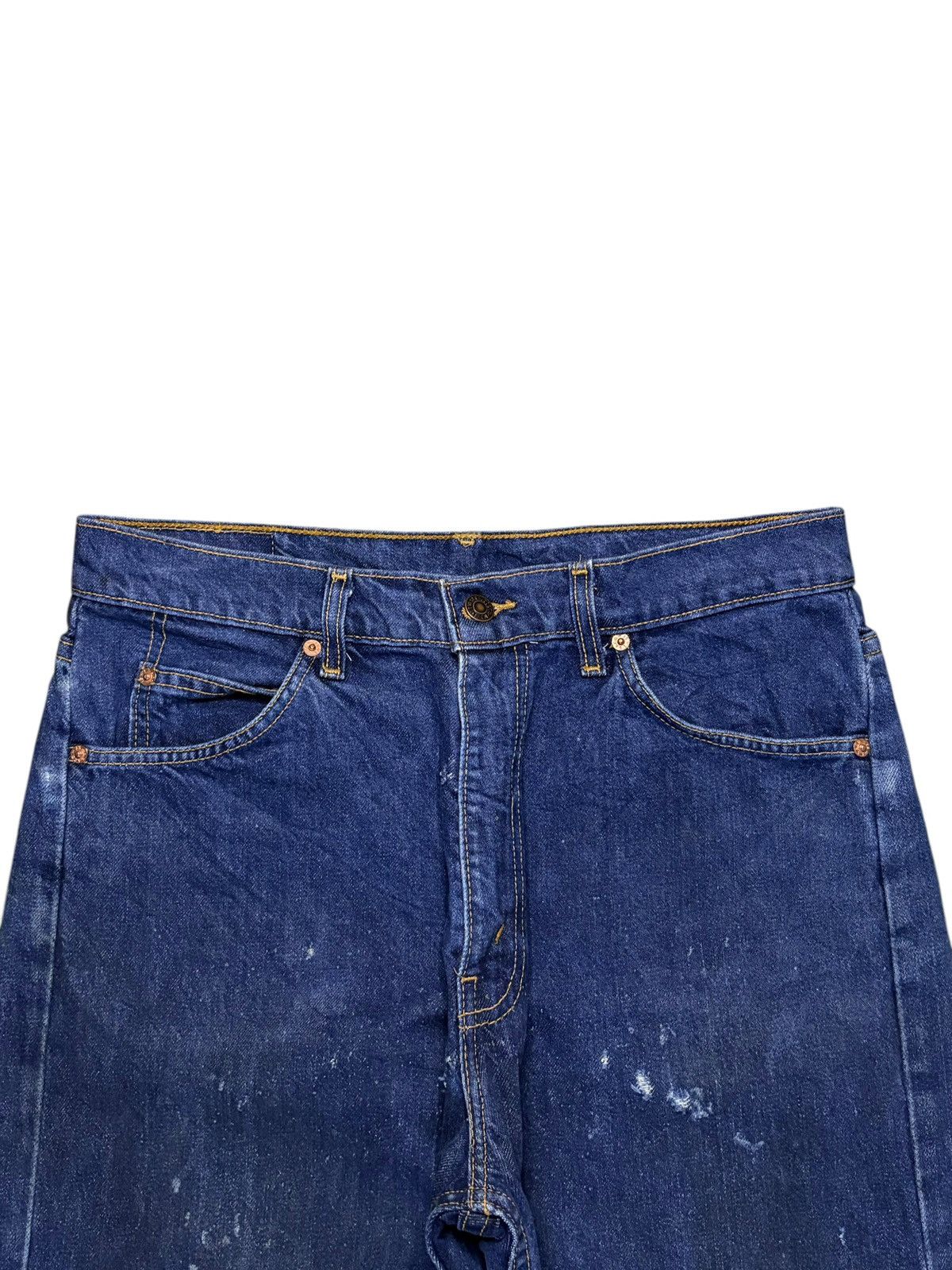 Levi's Vintage 80s Levis 612 Orange Tab Blue Wash Baggy Jeans Size US 32 / EU 48 - 4 Thumbnail