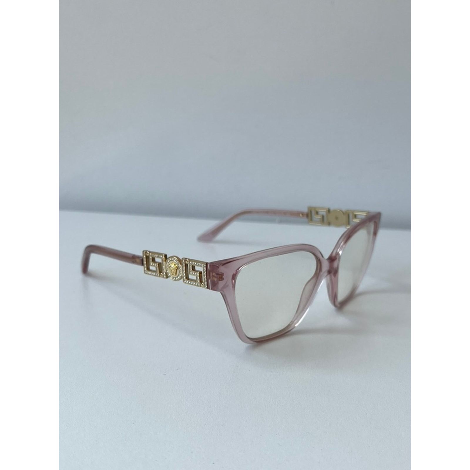 Versace NEW Versace VE3358-B Pink Crystal Strass Oversized Frames Size ONE SIZE - 7 Thumbnail