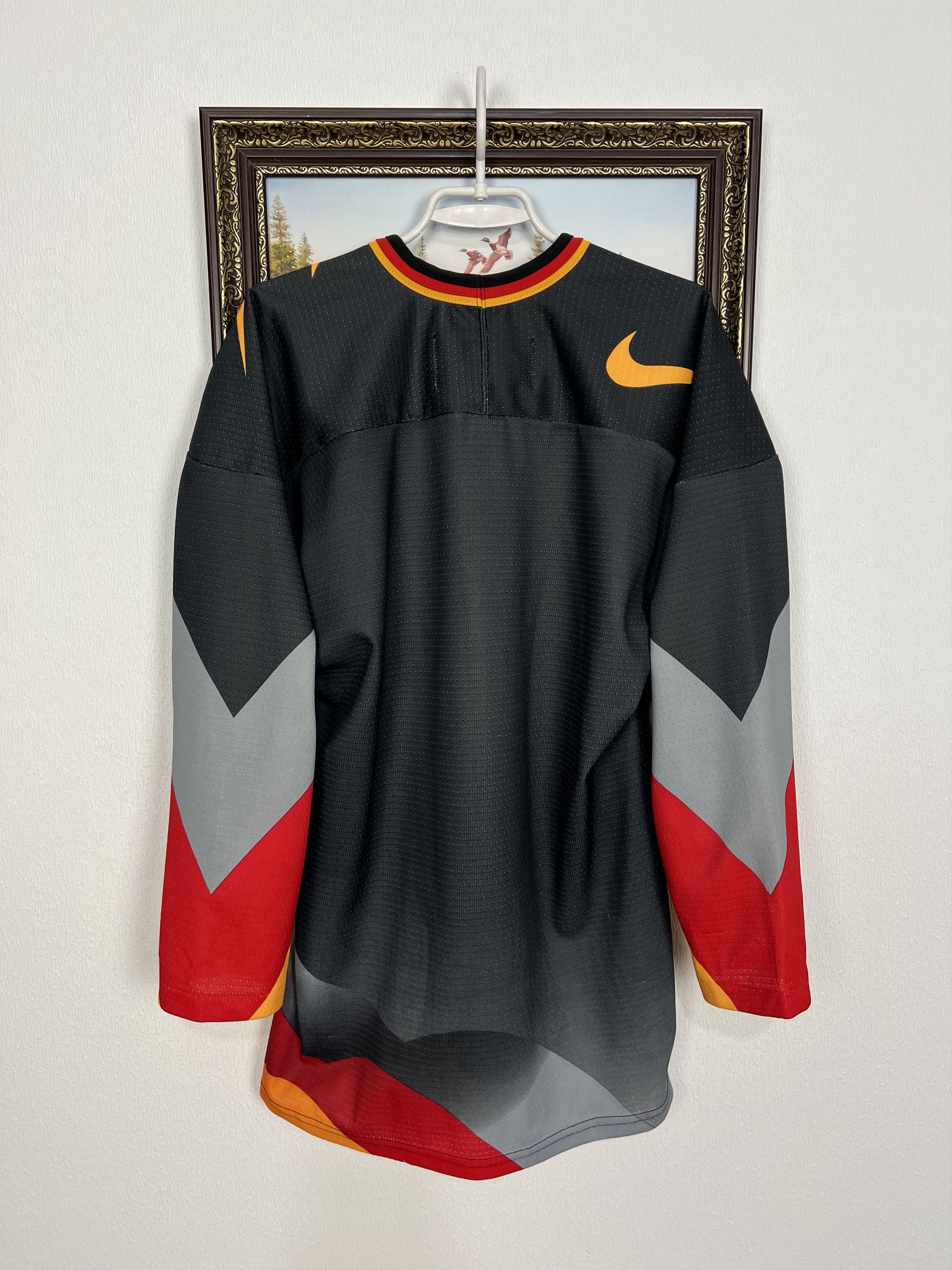 Nike Vintage Germany Deutschland Ice Hockey Jersey Shirt Trikot Size US M / EU 48-50 / 2 - 10 Thumbnail