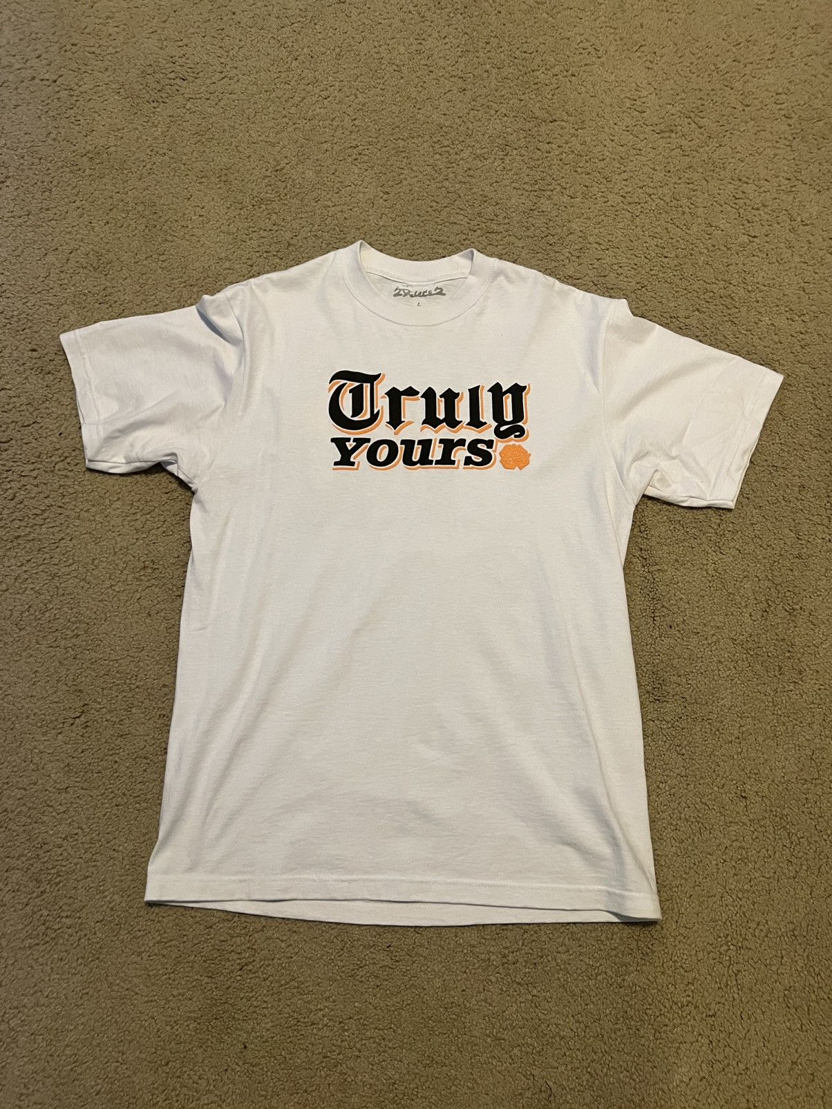 Other 2Deuce Truly Yours White Tee Size US L / EU 52-54 / 3 - 1 Thumbnail
