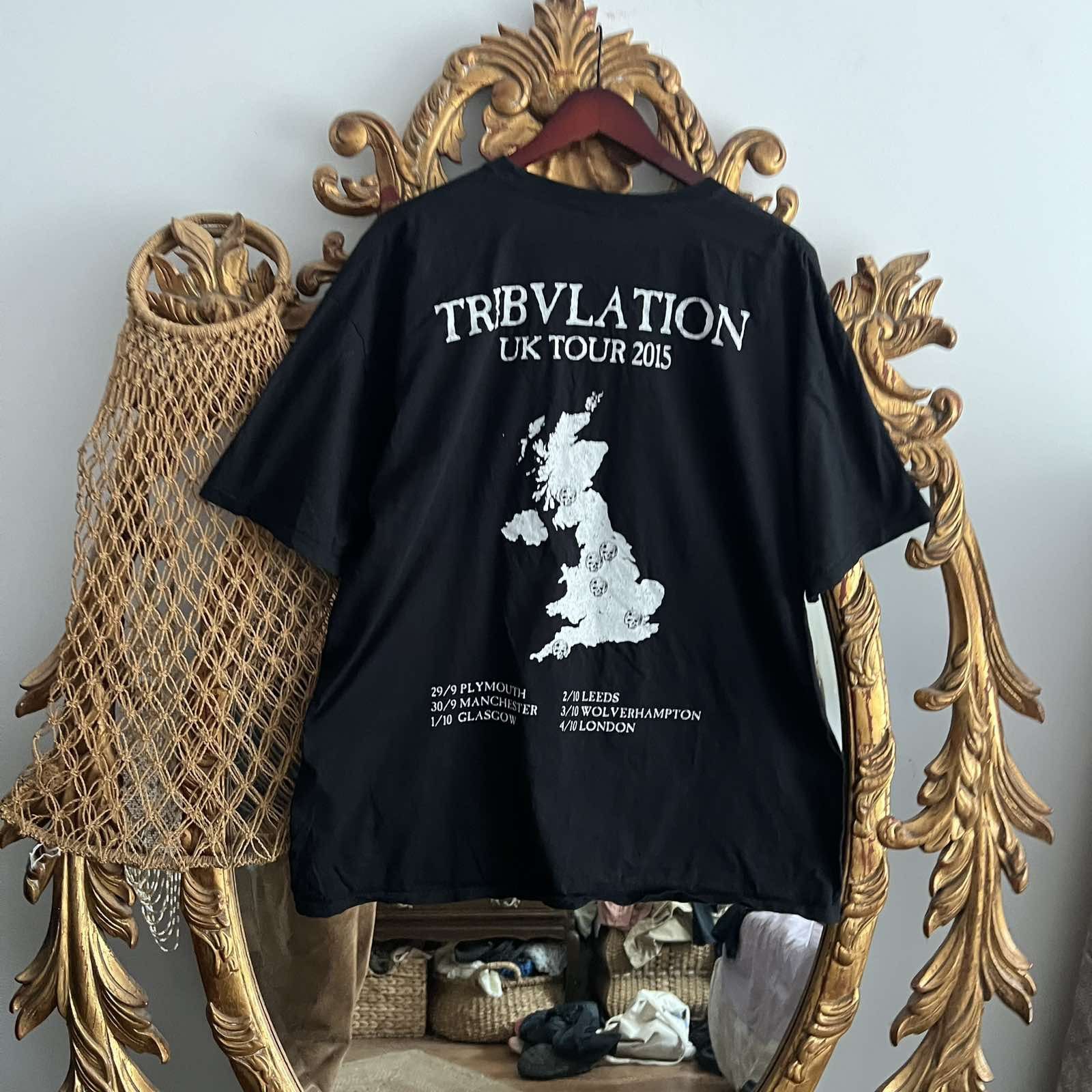 Band Tees Vintage Tribulation Rock UK Tour tee Sz XXL Size US XXL / EU 58 / 5 - 2 Thumbnail