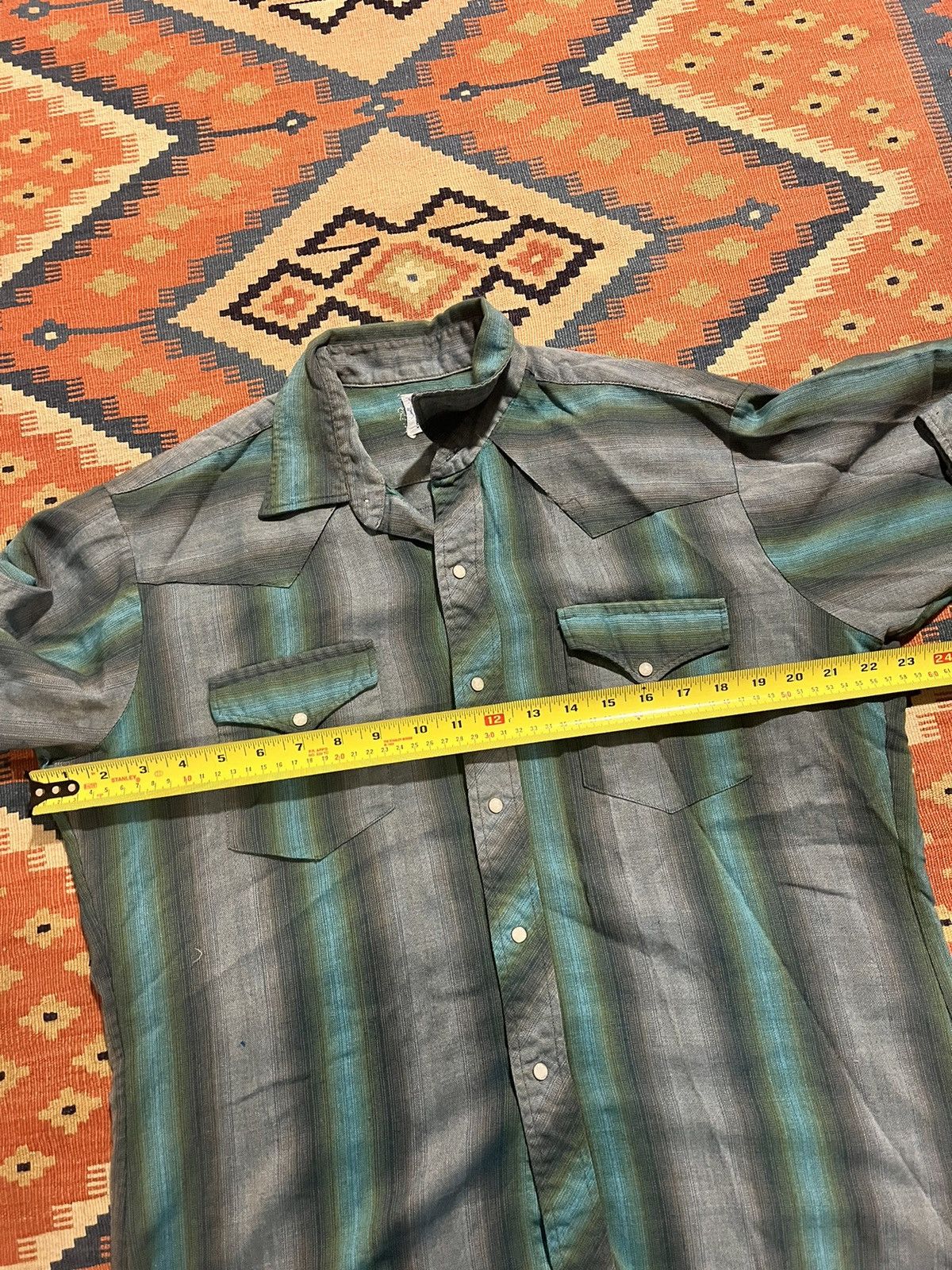 Levi's Vintage 50’s shadow plaid levis big e western shirt Size US M / EU 48-50 / 2 - 9 Thumbnail