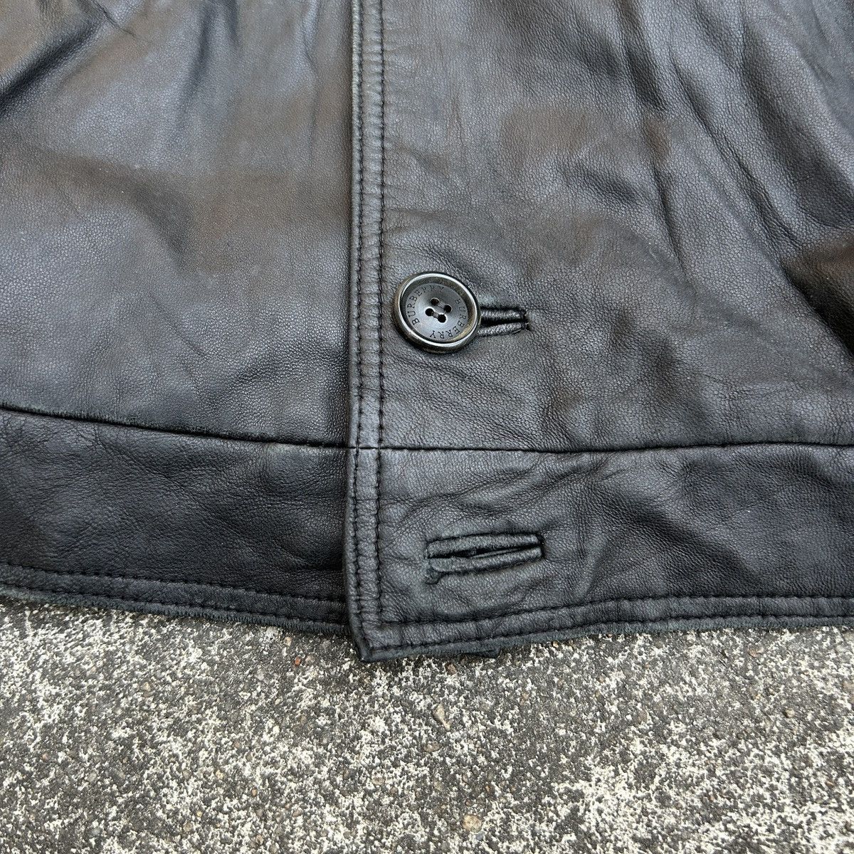 Burberry Vintage Burberry London Leather Jacket Size US M / EU 48-50 / 2 - 6 Thumbnail