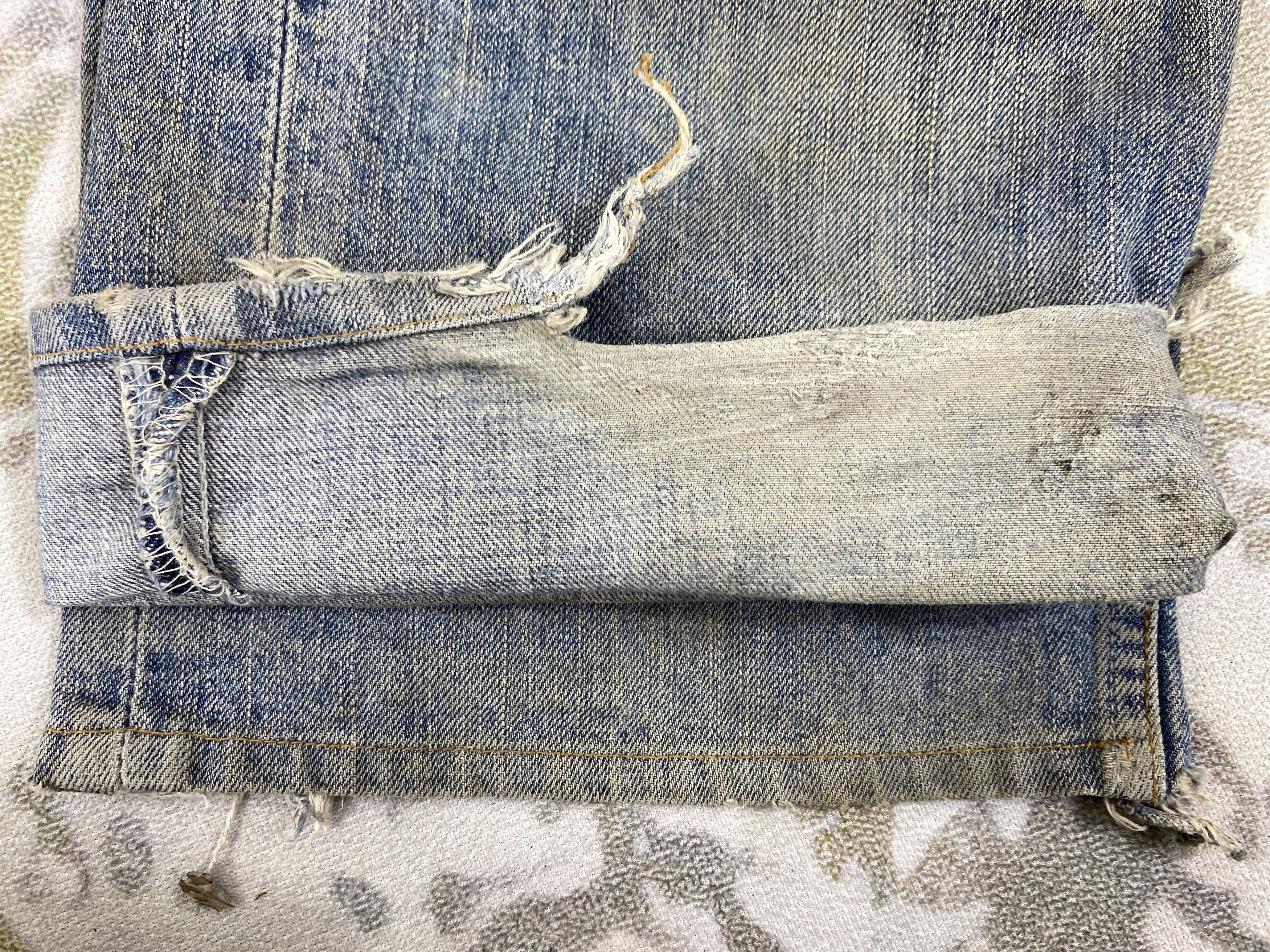 Levi's Dirty Blue Vintage Levi's 503 Jeans 34x27.5 Denim -SJ168 Size US 34 / EU 50 - 12 Thumbnail