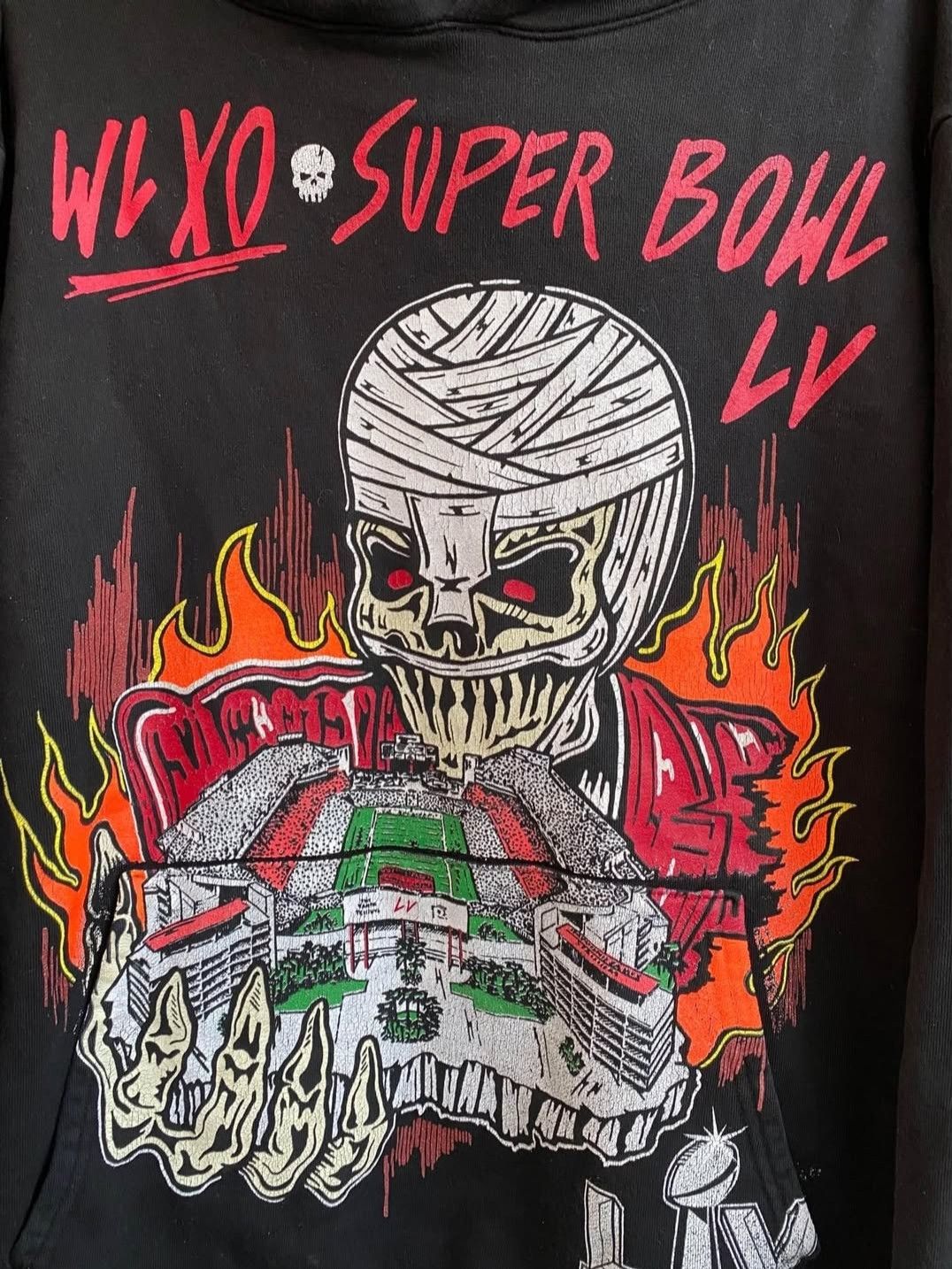 The Weeknd × Warren Lotas × XO The weeknd XO x Warren Lotas Superbowl hoodie Size US XL / EU 56 / 4 - 2 Thumbnail