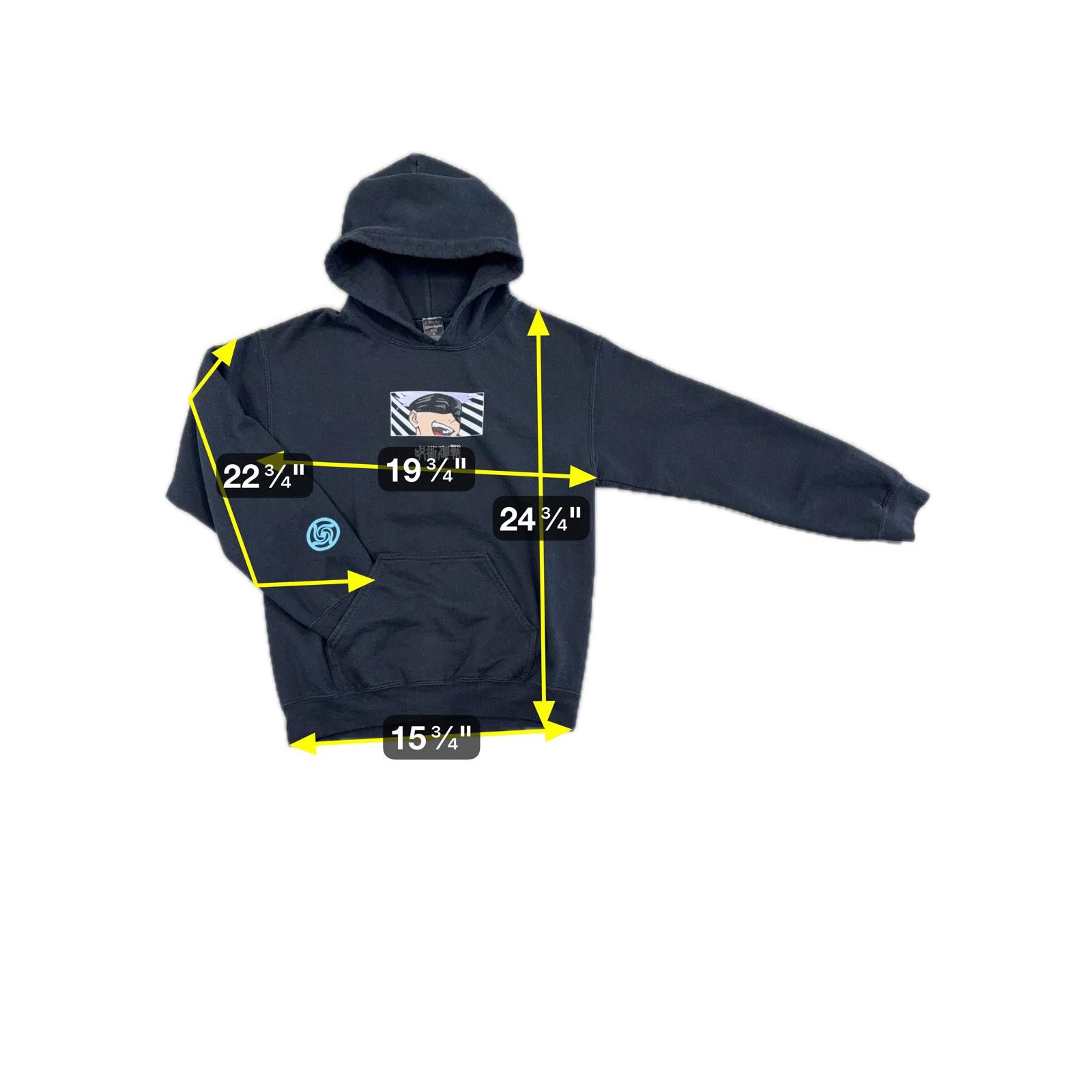 Designer VTG Jujutsu Kaisen X Episode Gojo Satoru Hoodie MINT - S Size US S / EU 44-46 / 1 - 3 Thumbnail