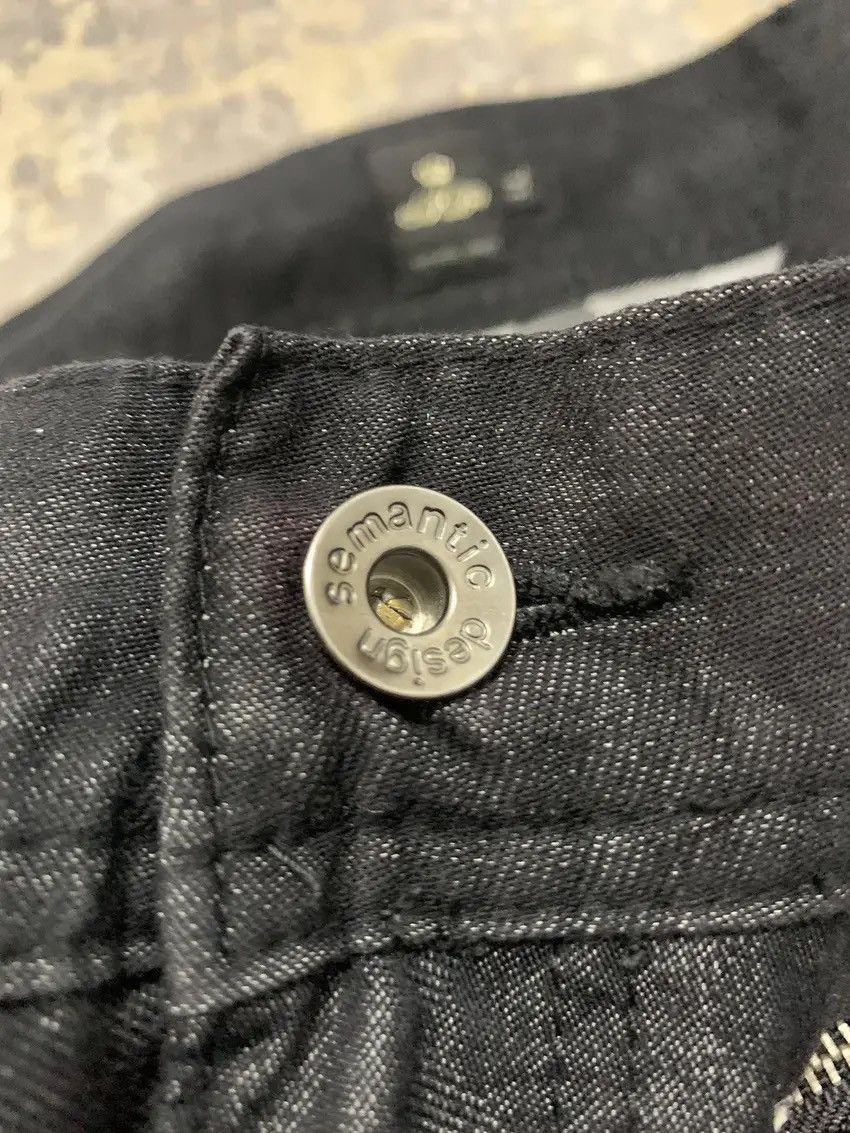 If Six Was Nine Semantic Design Multi Pocket Avant Garde Cargo Pants Size US 35 - 7 Thumbnail