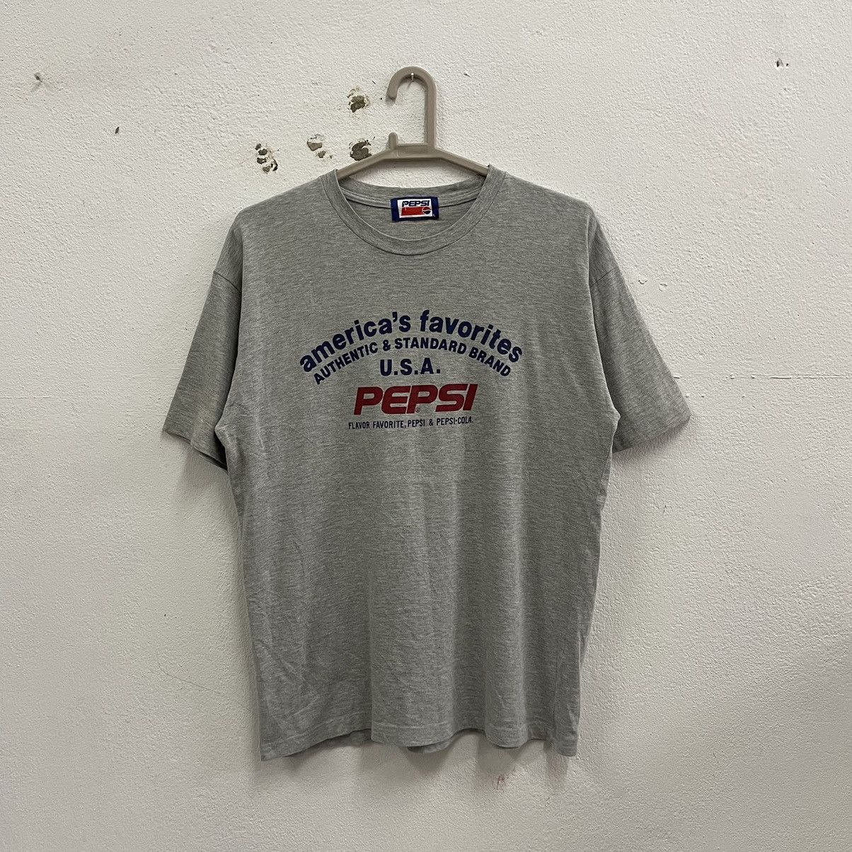 Pepsi × Vintage 🔥Vintage 90s Pepsi Cola America Favourite Promo Tee Size US L / EU 52-54 / 3 - 1 Thumbnail