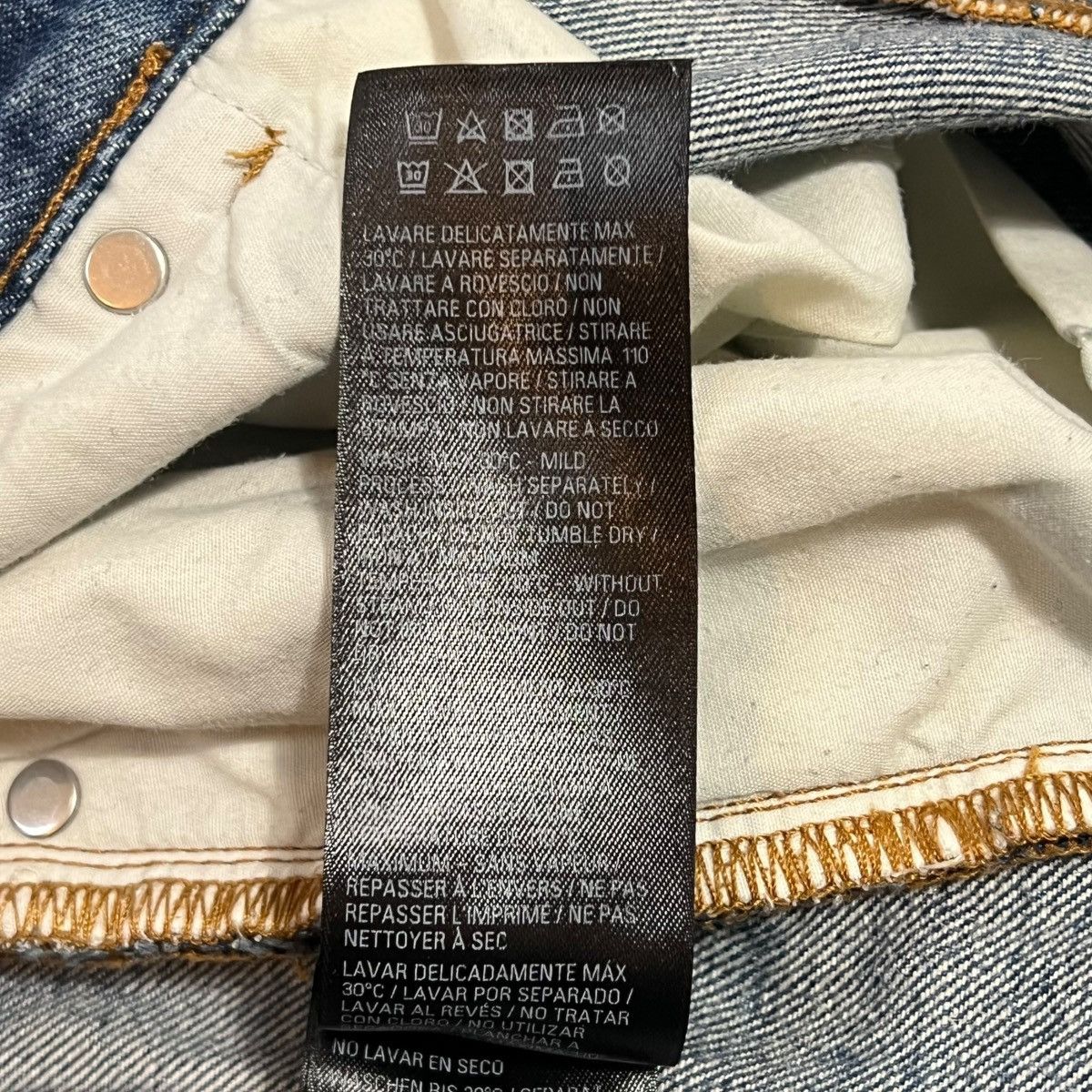 Balenciaga BALENCIAGA 2023SS Distressed Wide Fit Straight Denim Pants Size US 33 - 6 Thumbnail