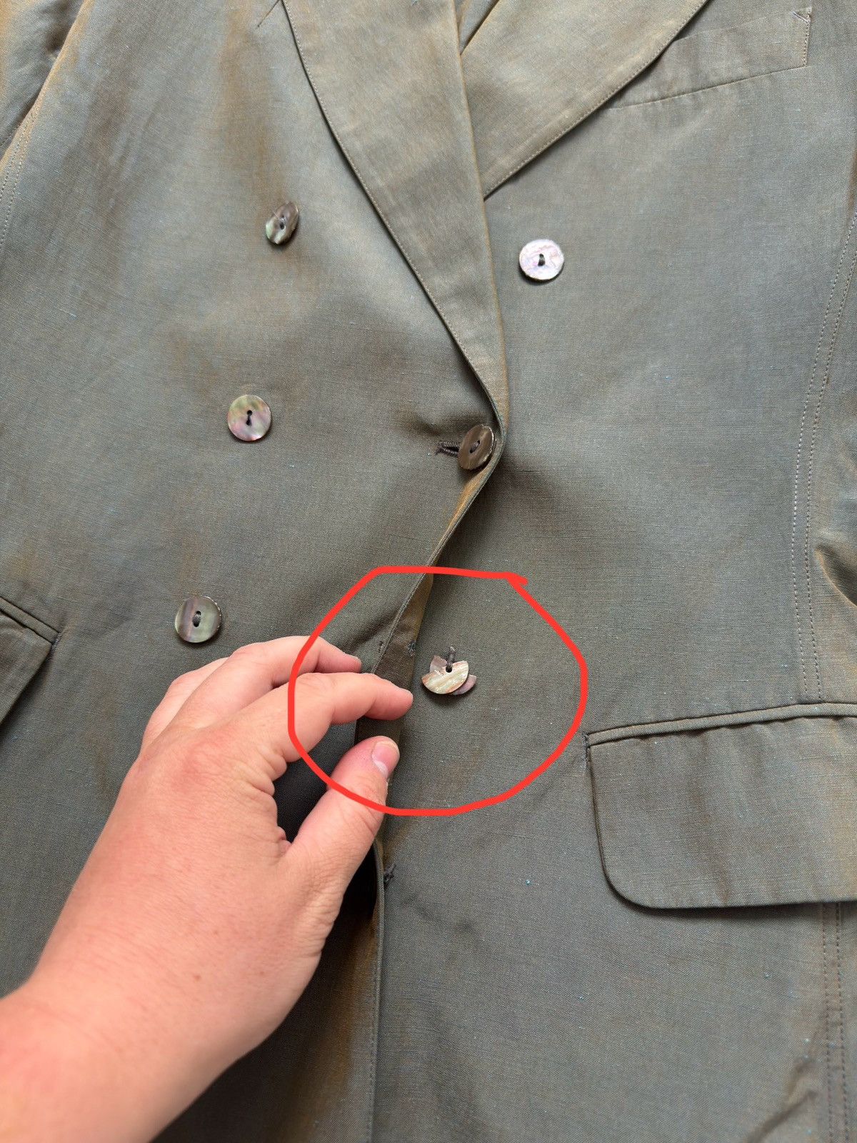 Jean Paul Gaultier Jean Paul Gaultier Blazer Jacket Double Breasted Satin Sheen Size M / US 6-8 / IT 42-44 - 4 Thumbnail