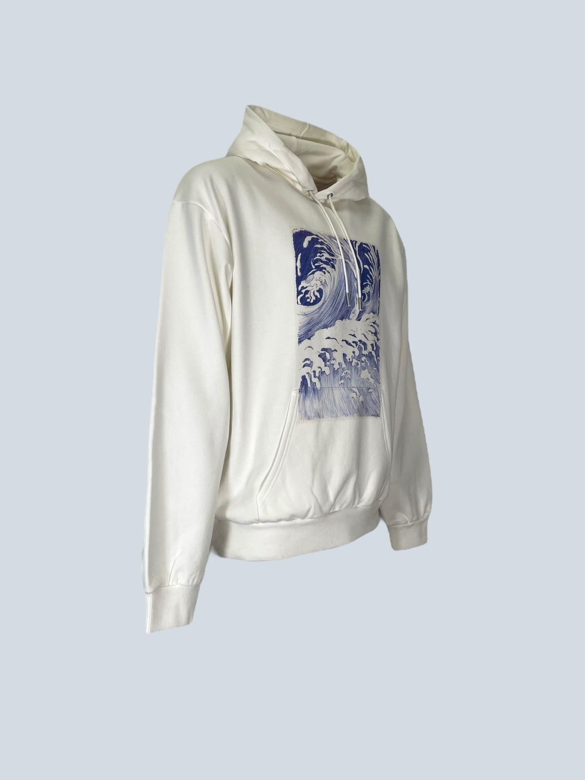 Celine Celine cotton wave print hoodie, L. Size US L / EU 52-54 / 3 - 2 Thumbnail