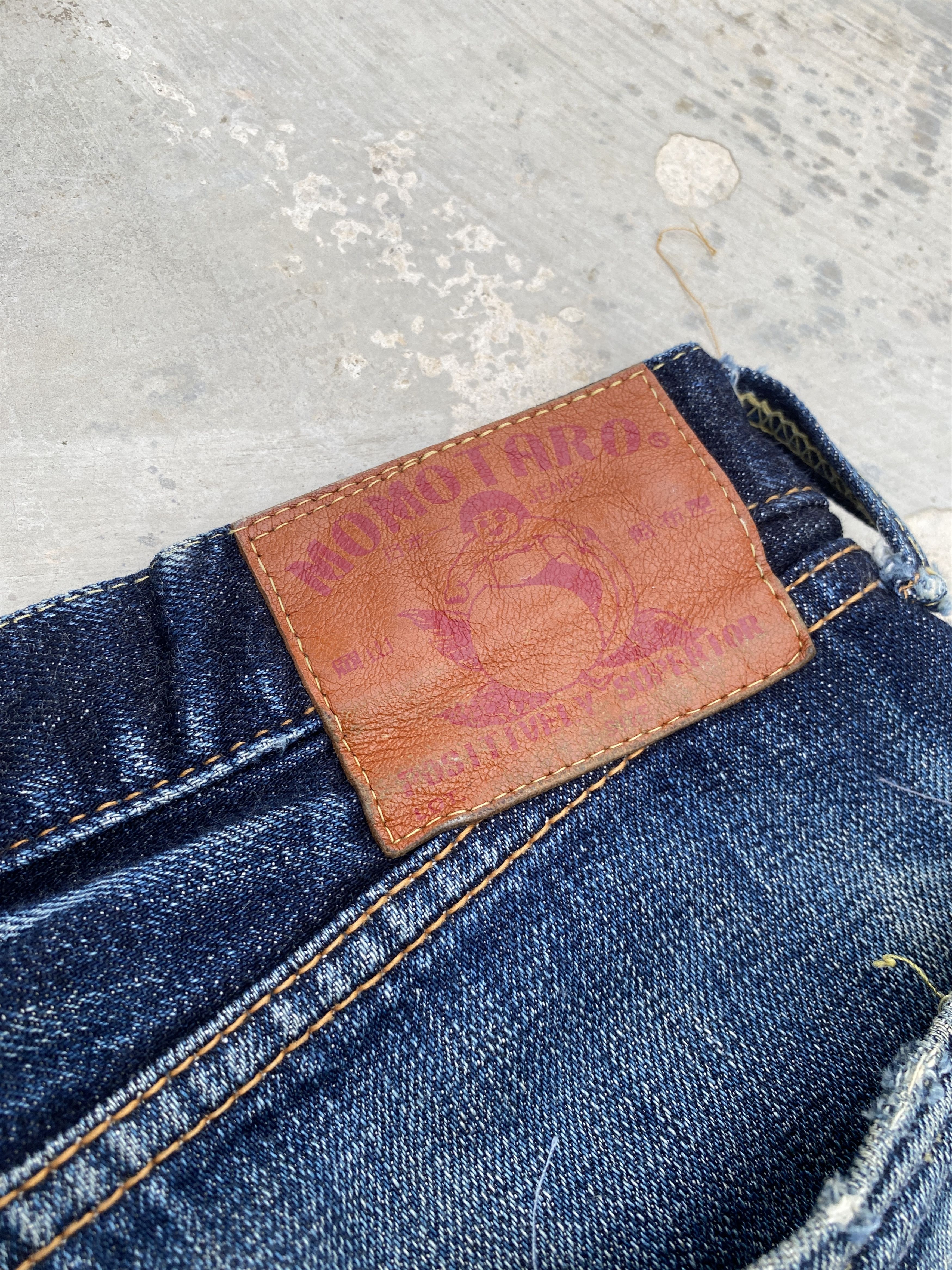 Japanese Brand Momotaro Selvedge Jeans Size US 33 - 10 Thumbnail