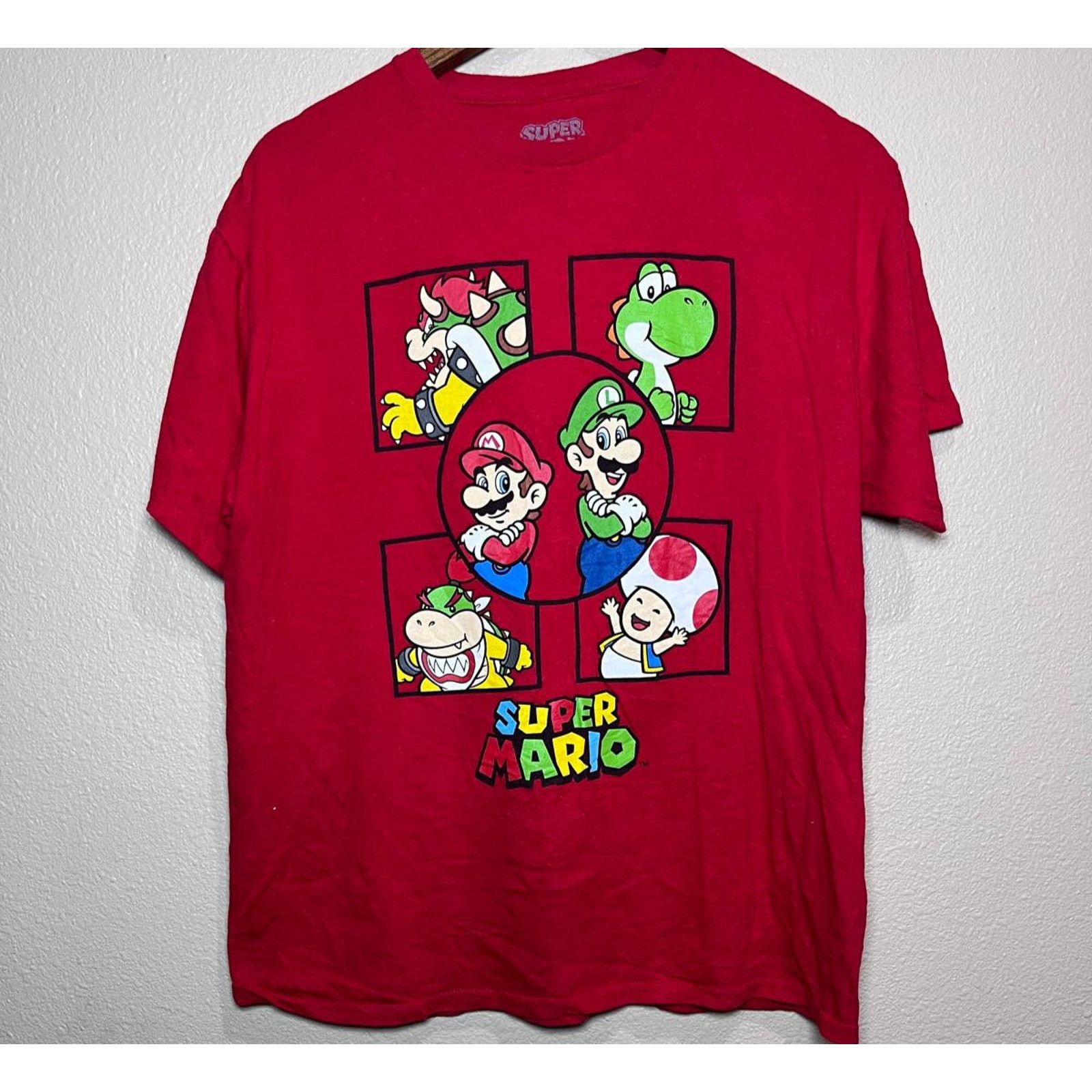 Other 👾 Super Mario Characters Graphic Tee – Nintendo Size L Size US L / EU 52-54 / 3 - 1 Thumbnail