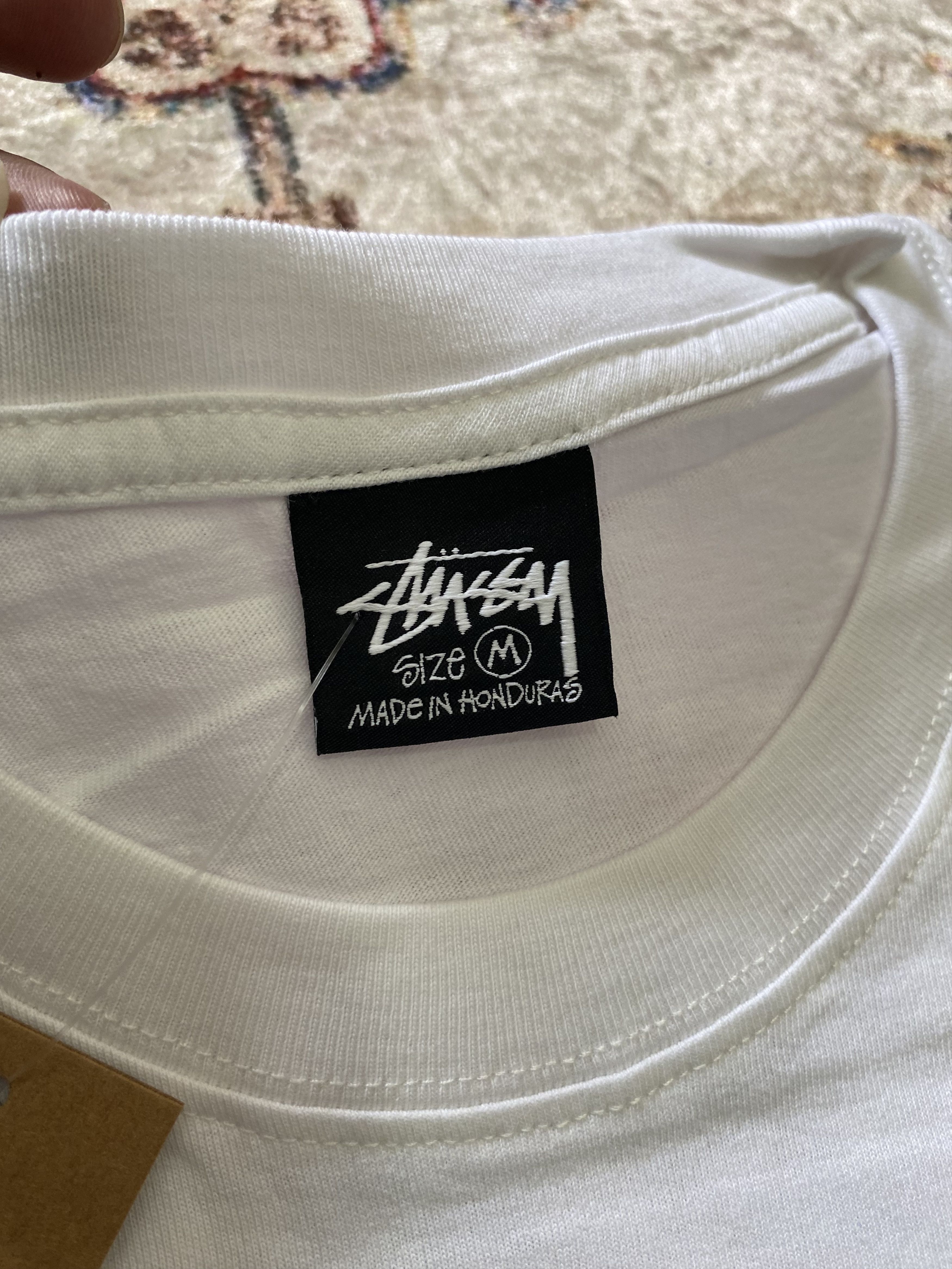 Stussy Stussy Thermal Stock Tee - White Size US M / EU 48-50 / 2 - 4 Thumbnail