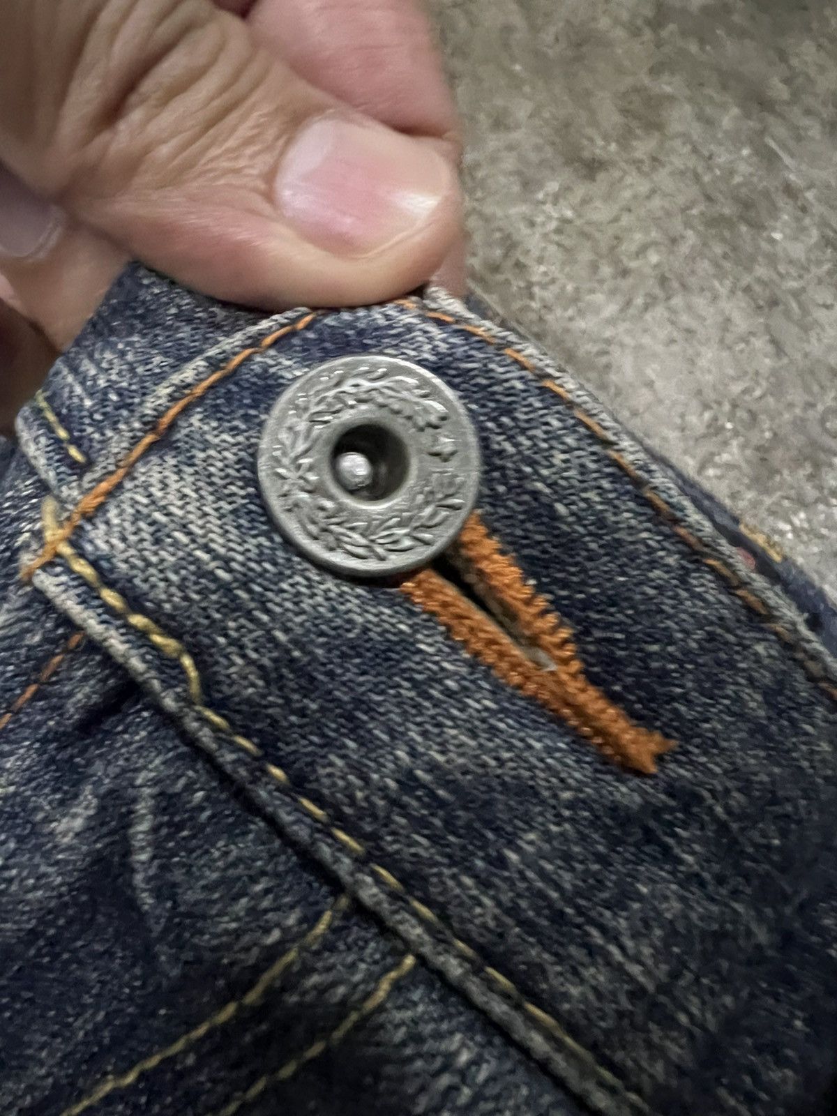 Japanese Brand GL HEART LIMITED EDITION VINTAGE JEAN. Size US 36 / EU 52 - 10 Thumbnail