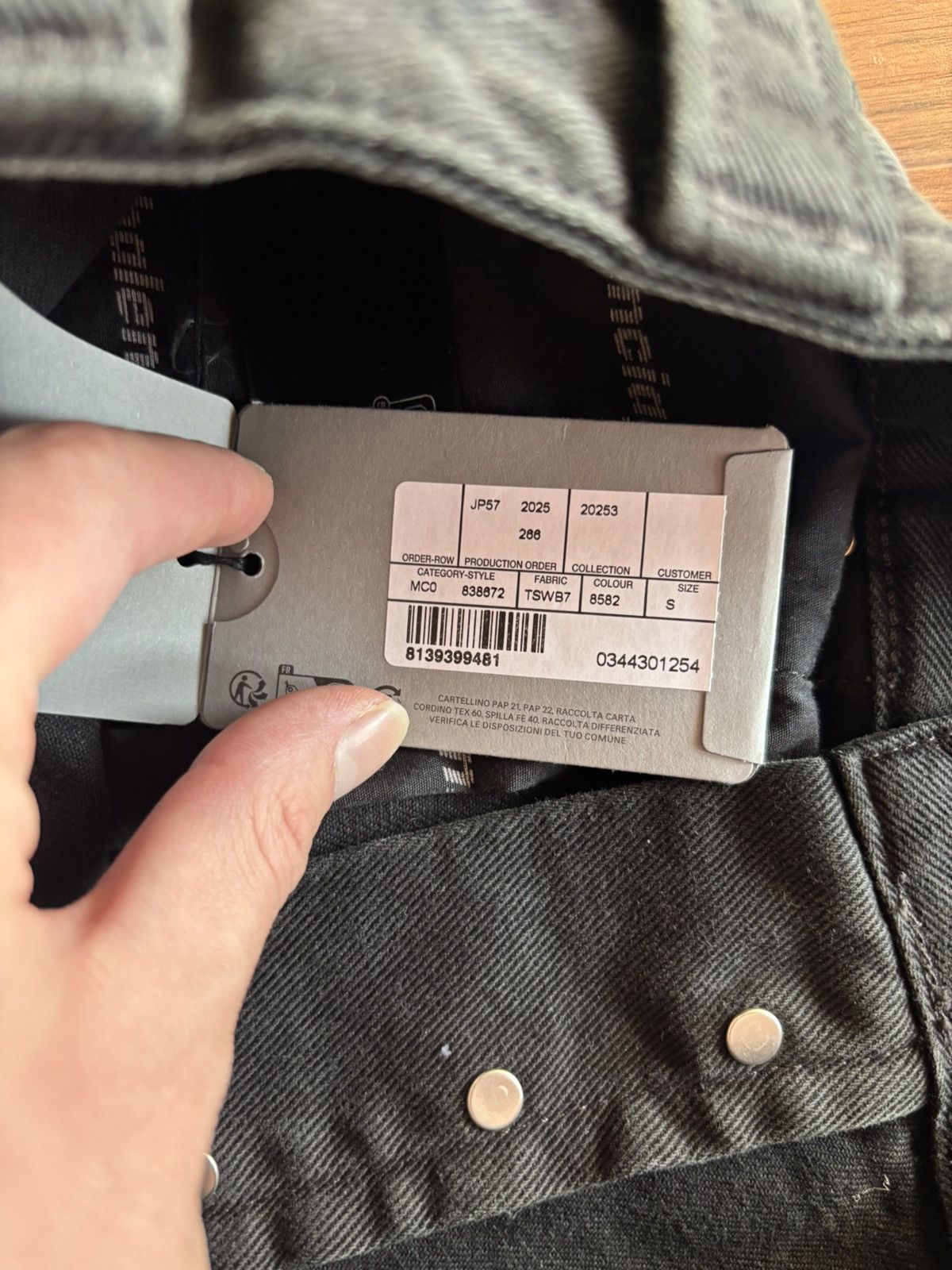 Balenciaga BALENCIAGA RIPPED OFF BAGGY PANTS Size US 33 - 6 Thumbnail