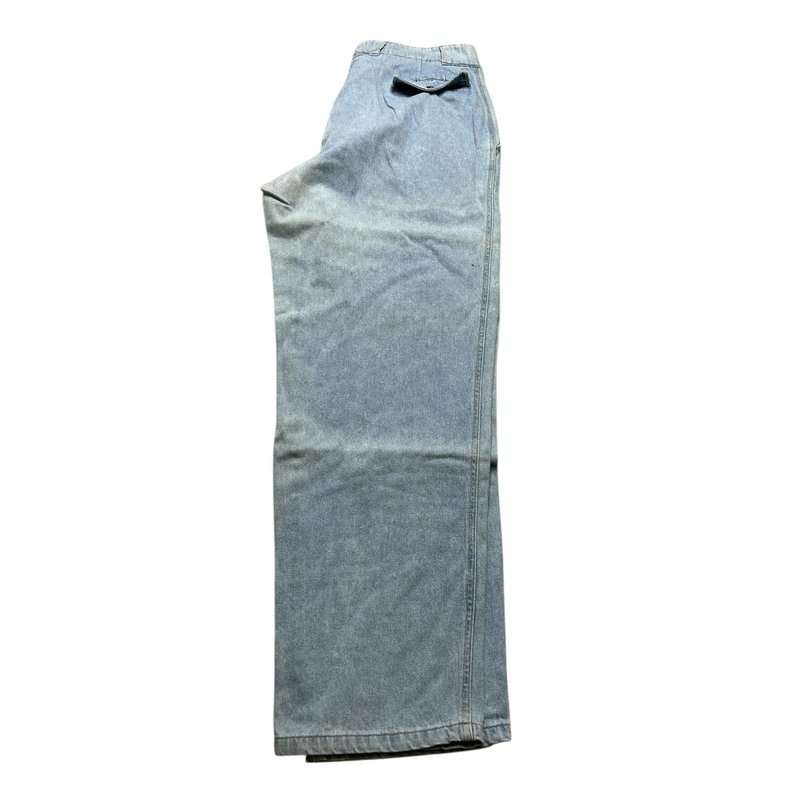 Liz Claiborne Vintage Claiborne Denim Pants Pleated Light Wash 36R Cotton Size US 36 / EU 52 - 12 Thumbnail