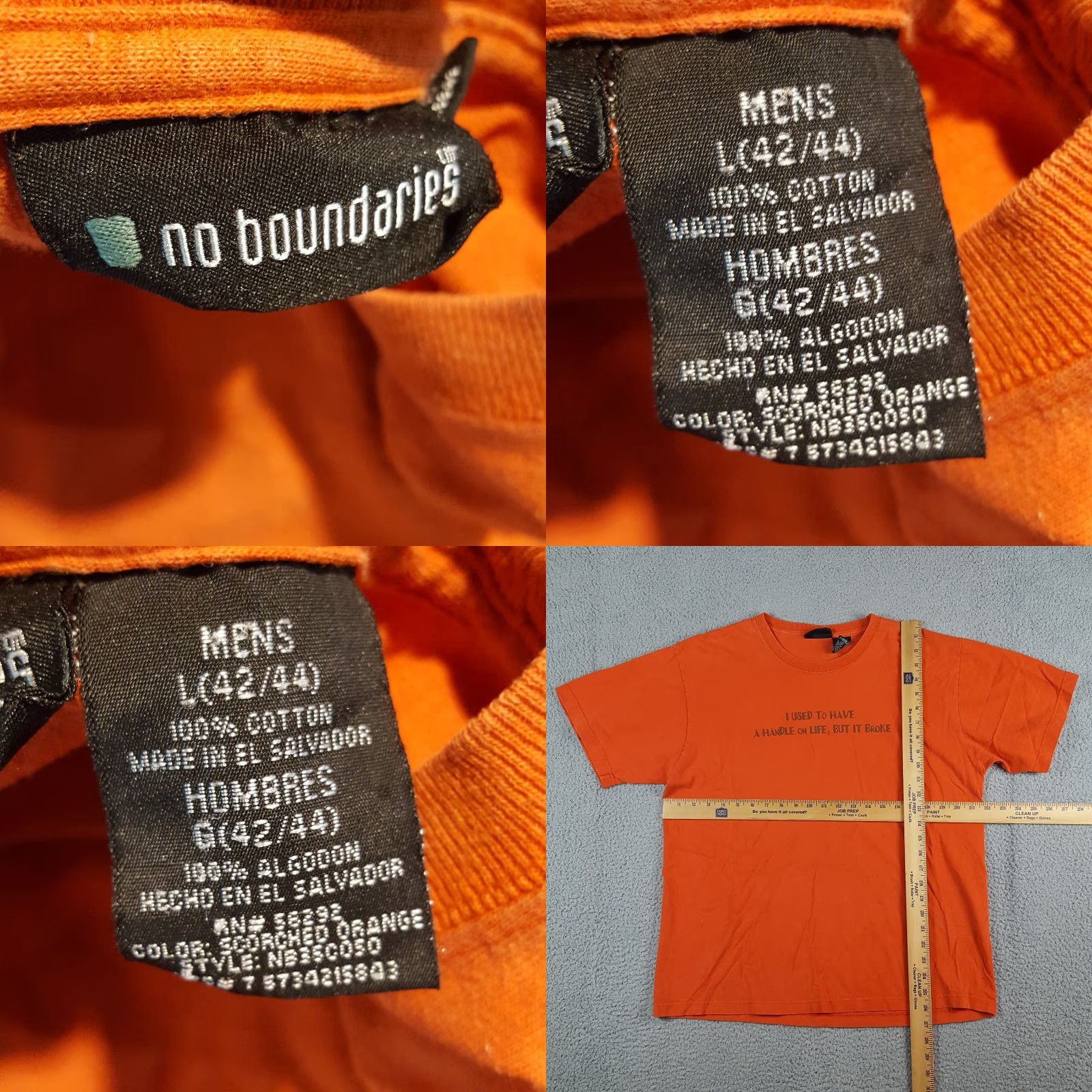 Vintage VINTAGE Had A Handle On Life Nike-style? (Oops) Size US L / EU 52-54 / 3 - 8 Thumbnail