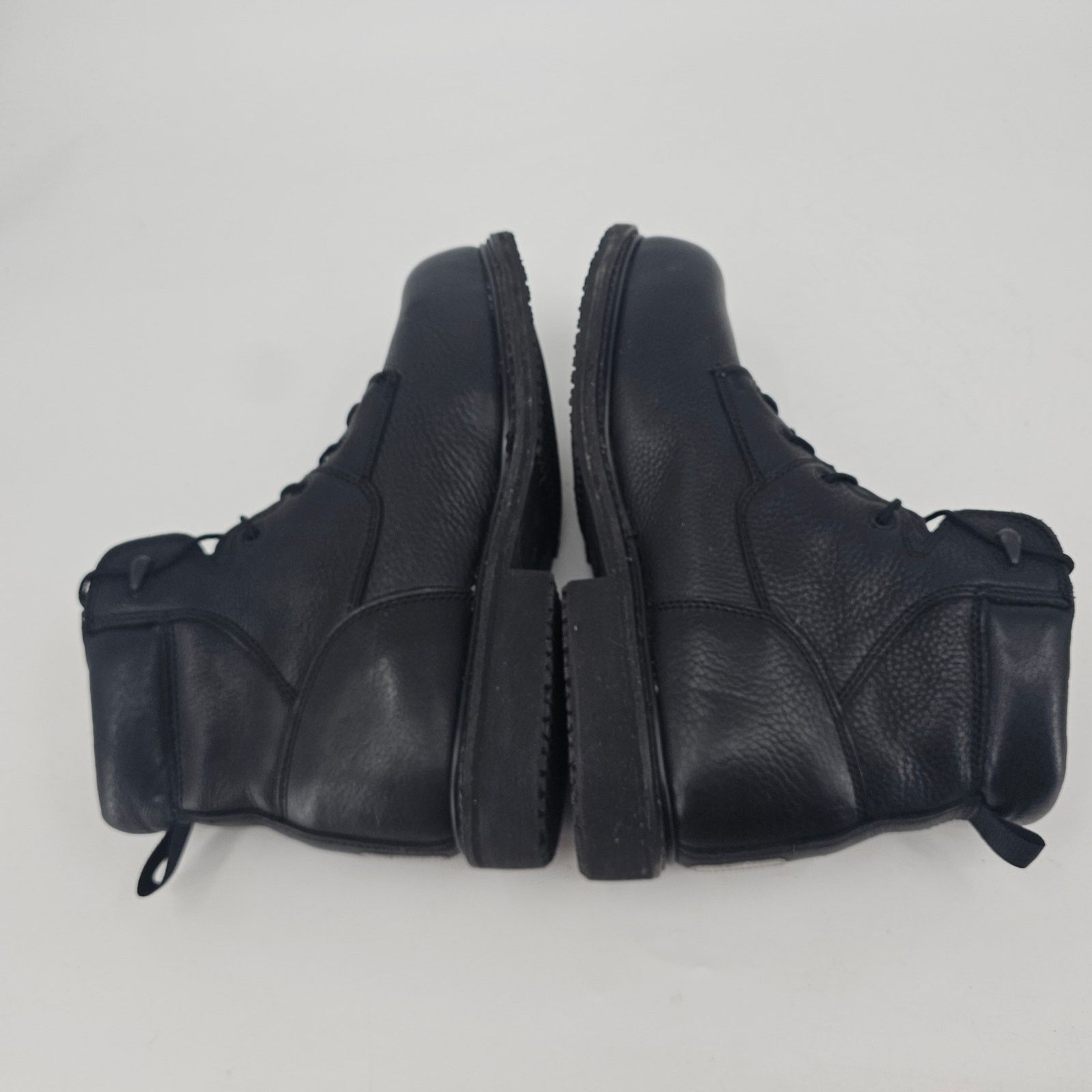 Other SlipGrips Black Leather Spider Grip Steel Toe Work Boot 12 W Size US 12 / EU 45 - 5 Thumbnail