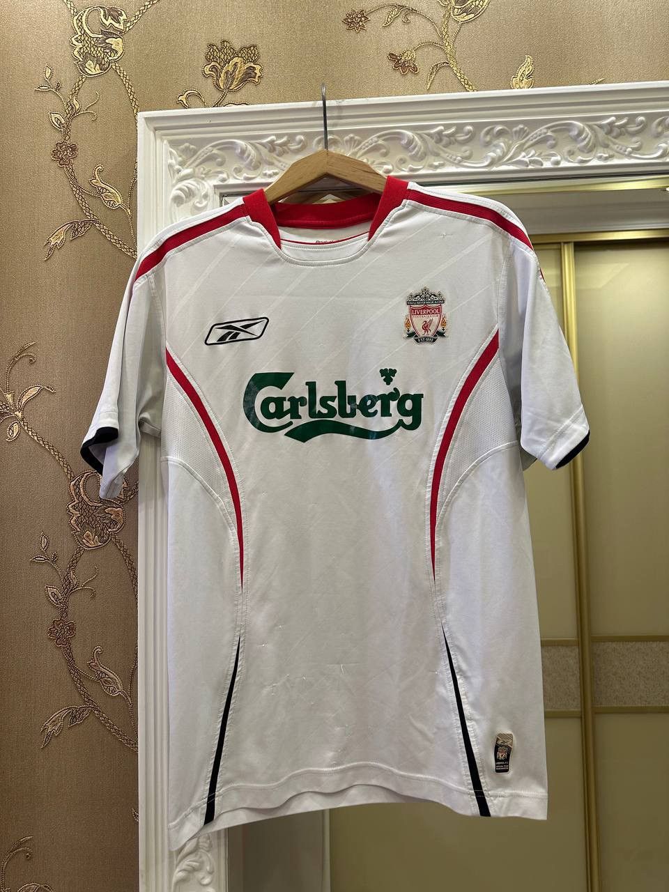 Liverpool Away Football Soccer Jersey Shirt 2005/06 Reebok