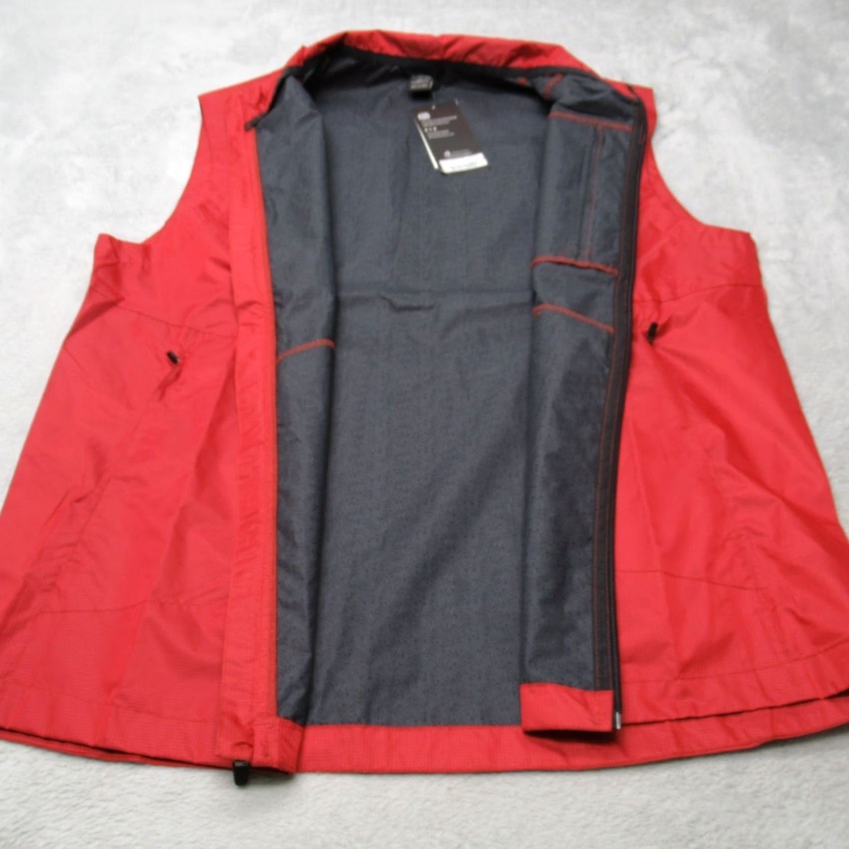 Vintage MSX by Michael Strahan Vest Mens Large Red Lightweight Full Zip Outwear Vest Size US L / EU 52-54 / 3 - 4 Thumbnail