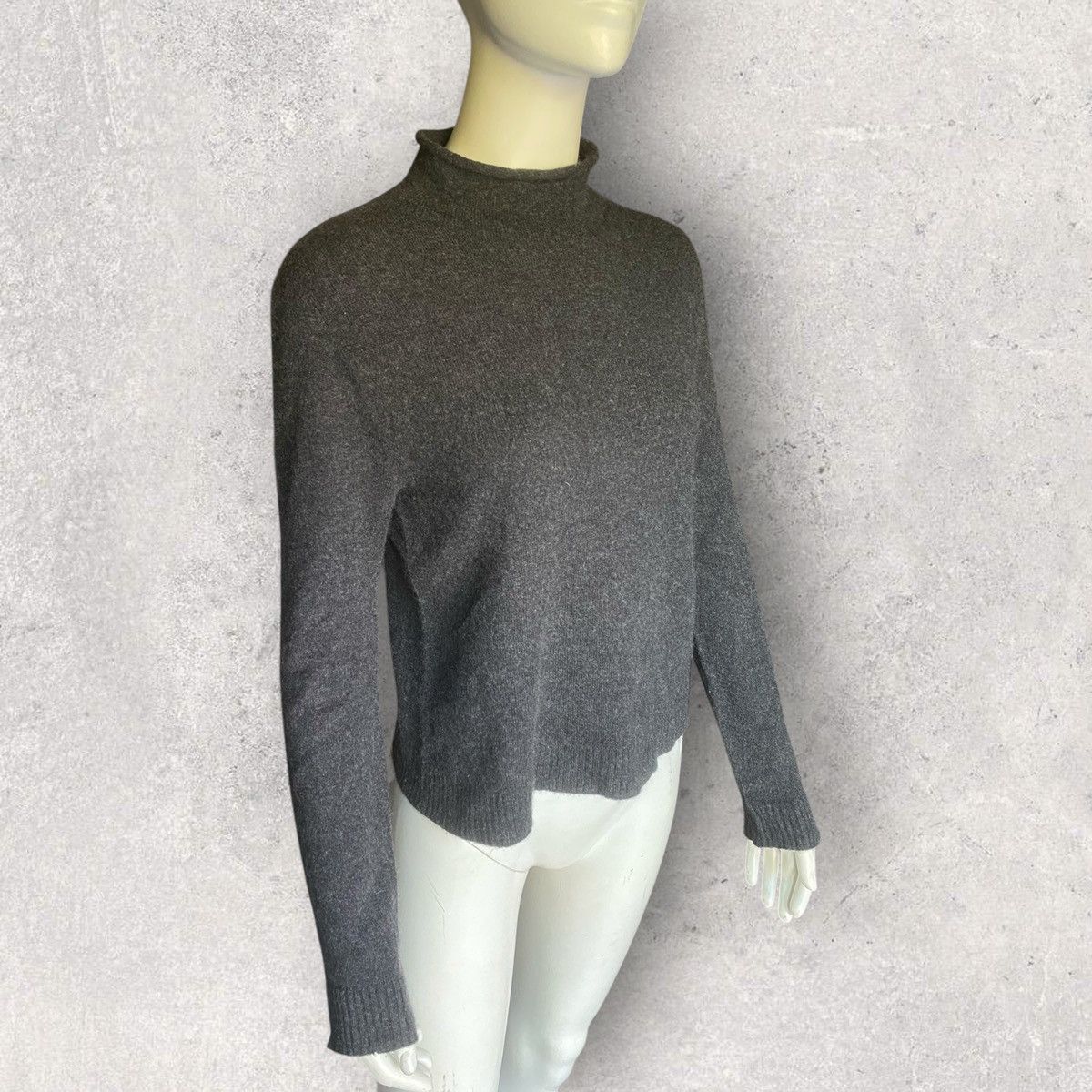 Hermes 2000’s Hermes By Margiela Mock Neck Cashmere Sweater Size XS / US 0-2 / IT 36-38 - 2 Thumbnail