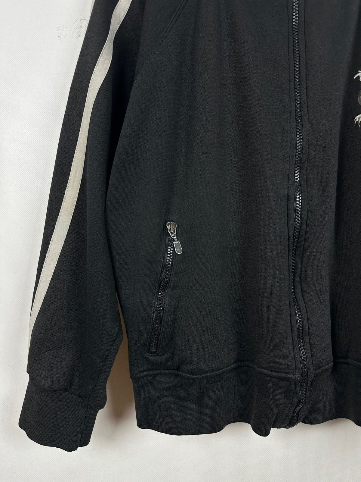 Band Tees Vintage Sick of It All Hardcore Faded Black Zip Track Jacket Size US L / EU 52-54 / 3 - 11 Thumbnail